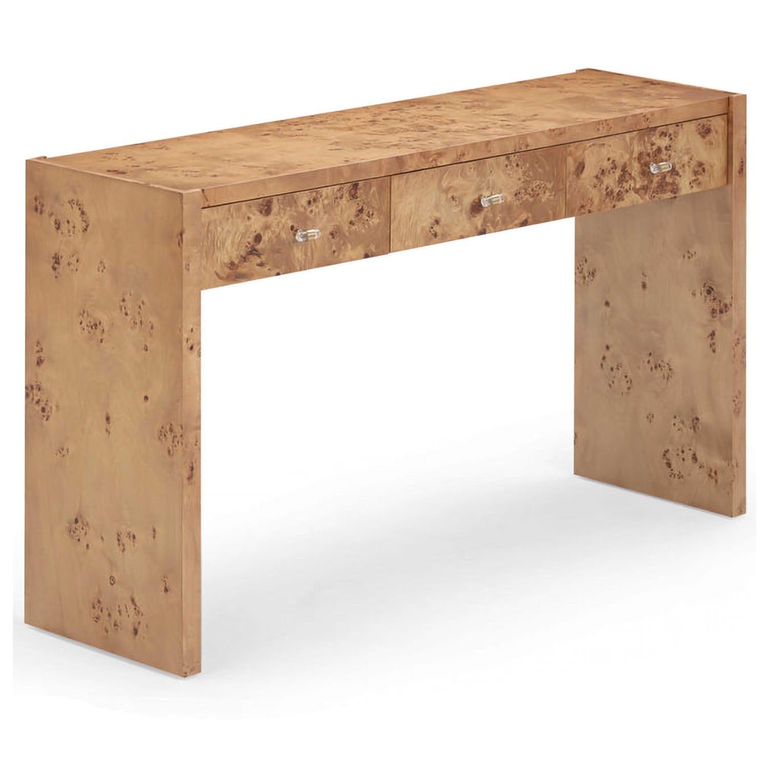 TOV Furniture Brandyss Honey Burl Console Table