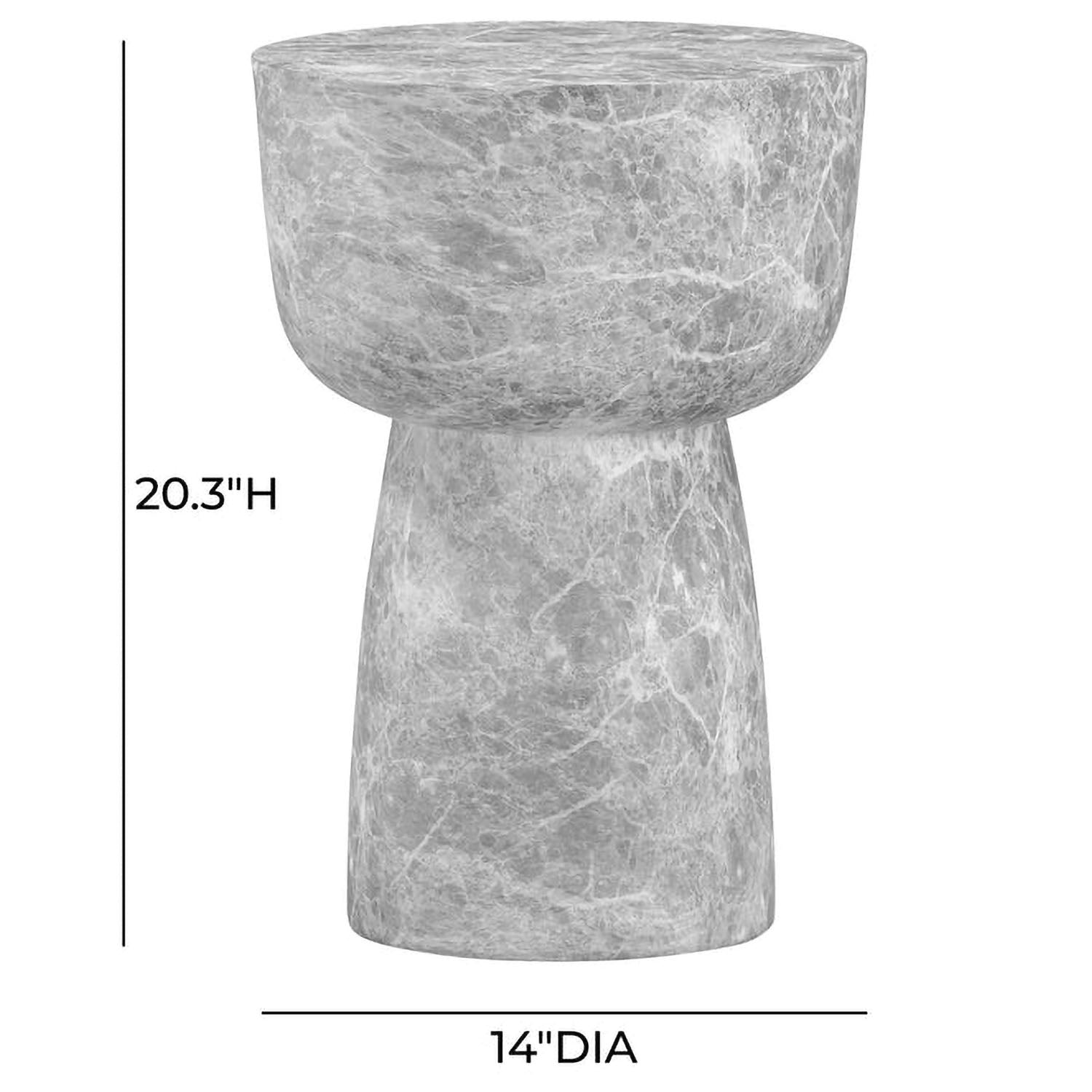 TOV Furniture Charra Indoor/Outdoor Side Table