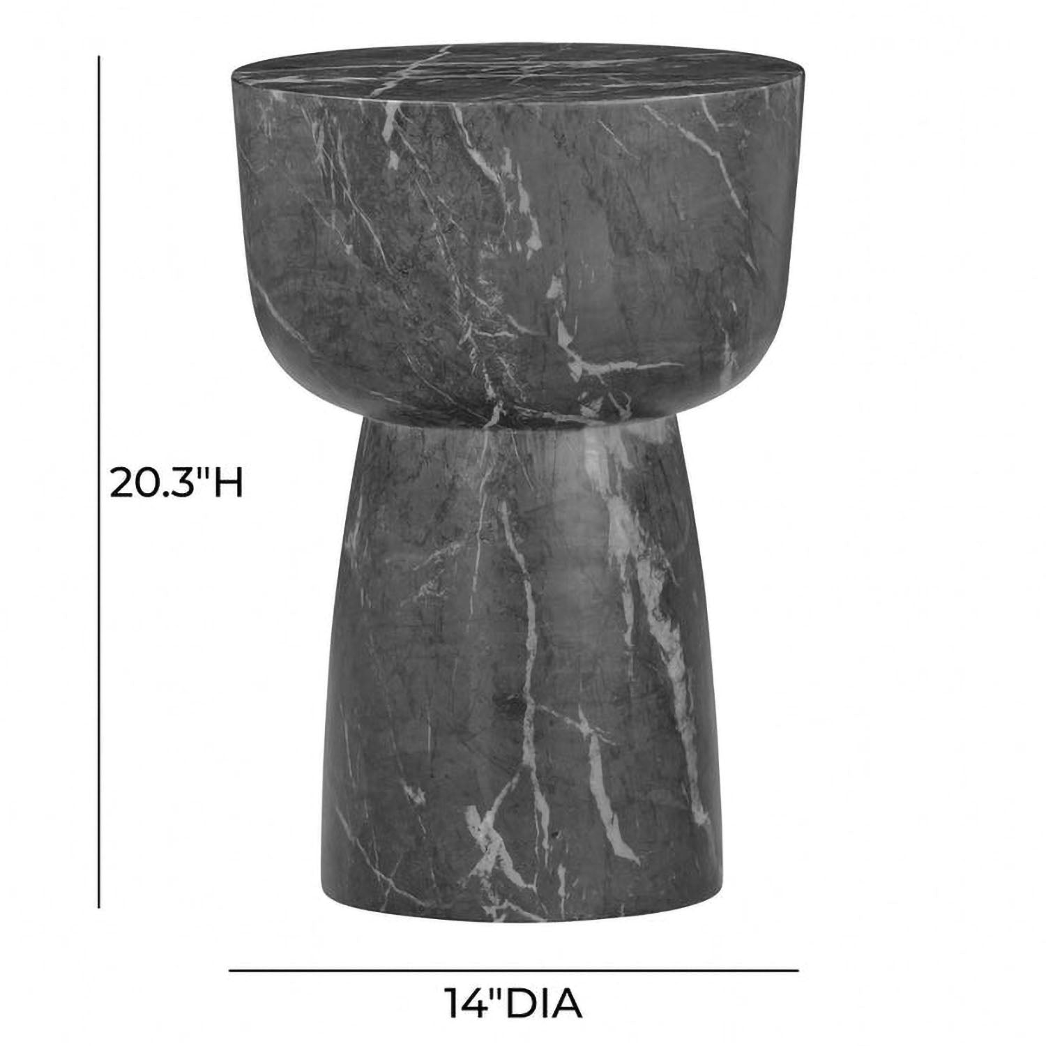 TOV Furniture Charra Indoor/Outdoor Side Table