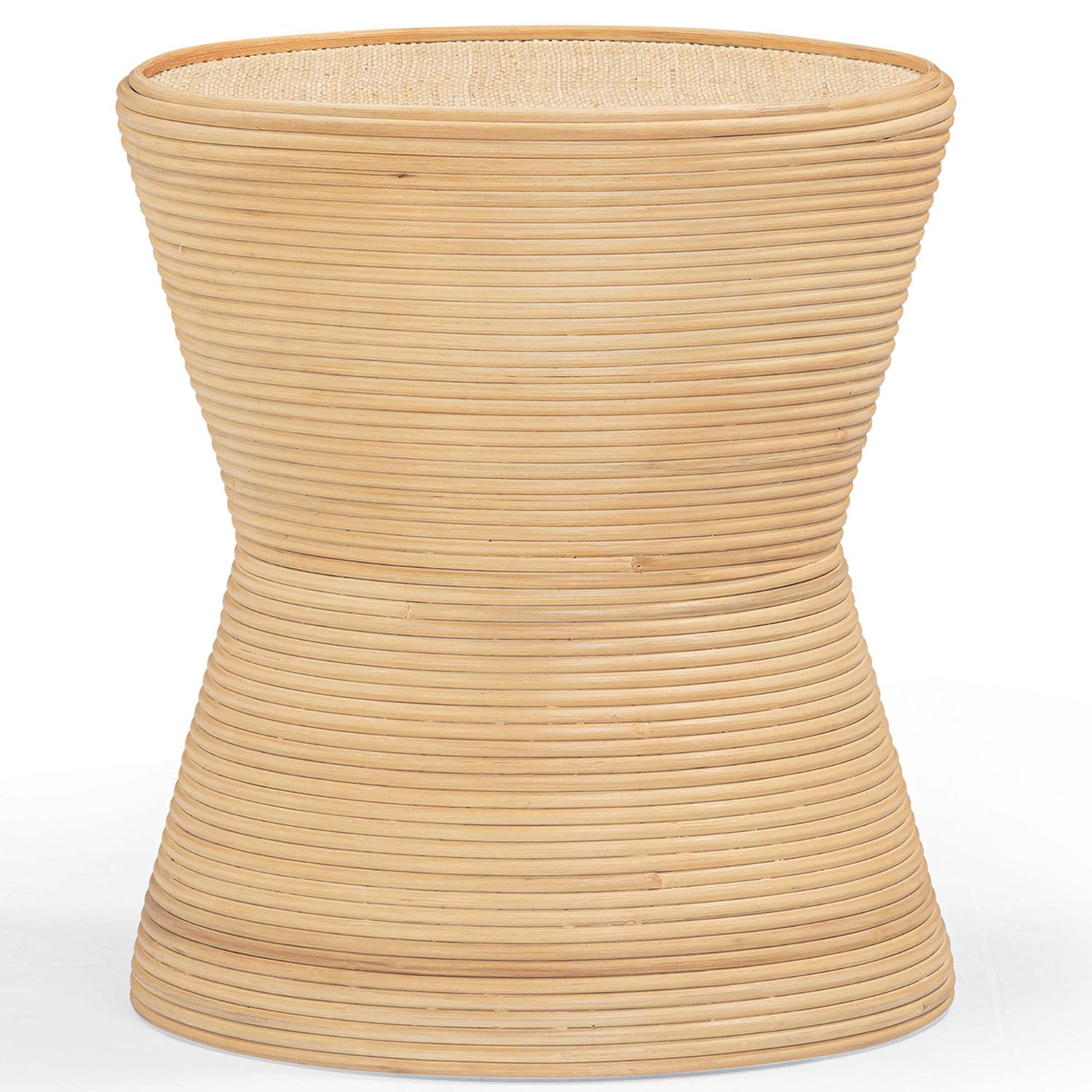 TOV Furniture Henri Natural Rattan Side Table