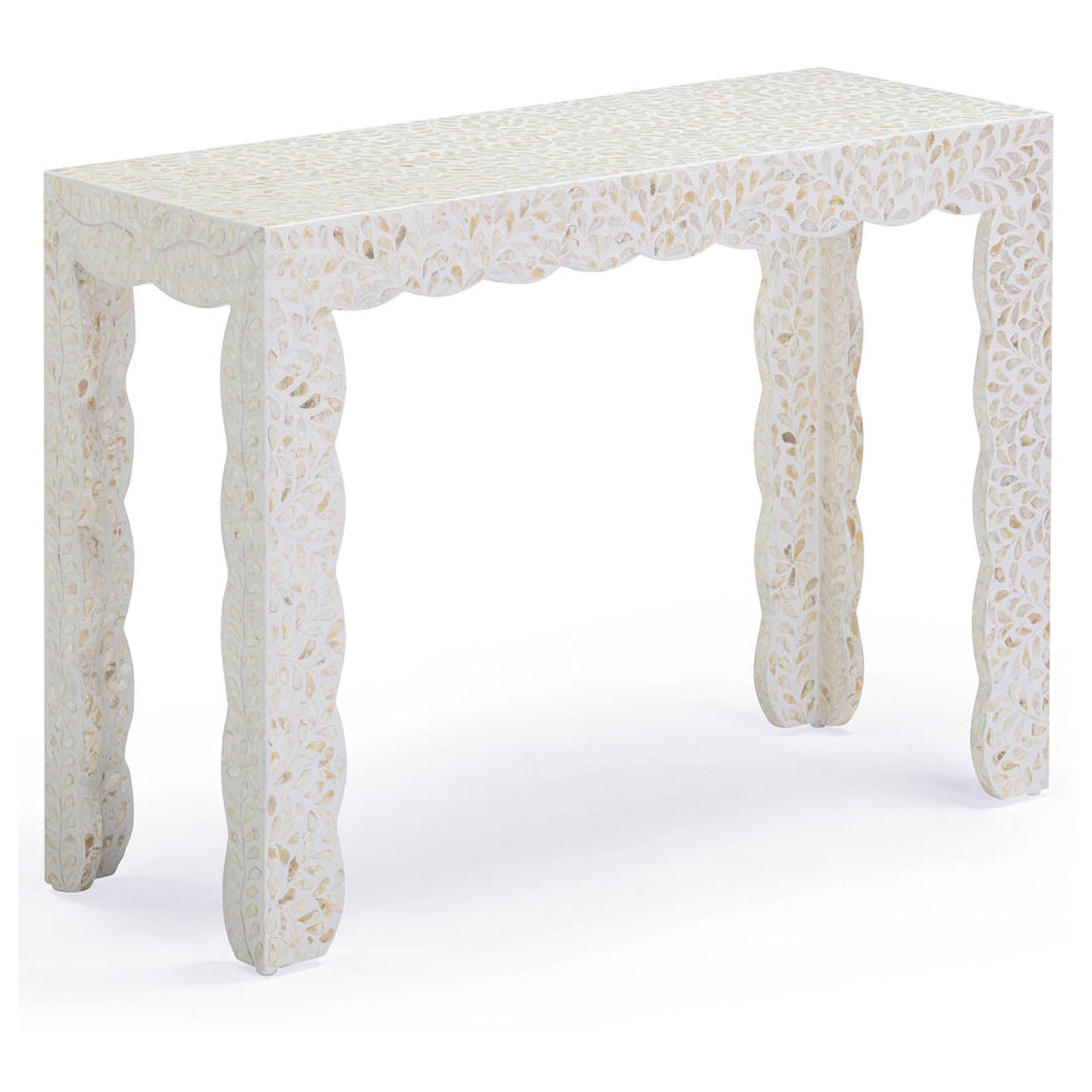 TOV Furniture Piara Natural Capiz Shell Console