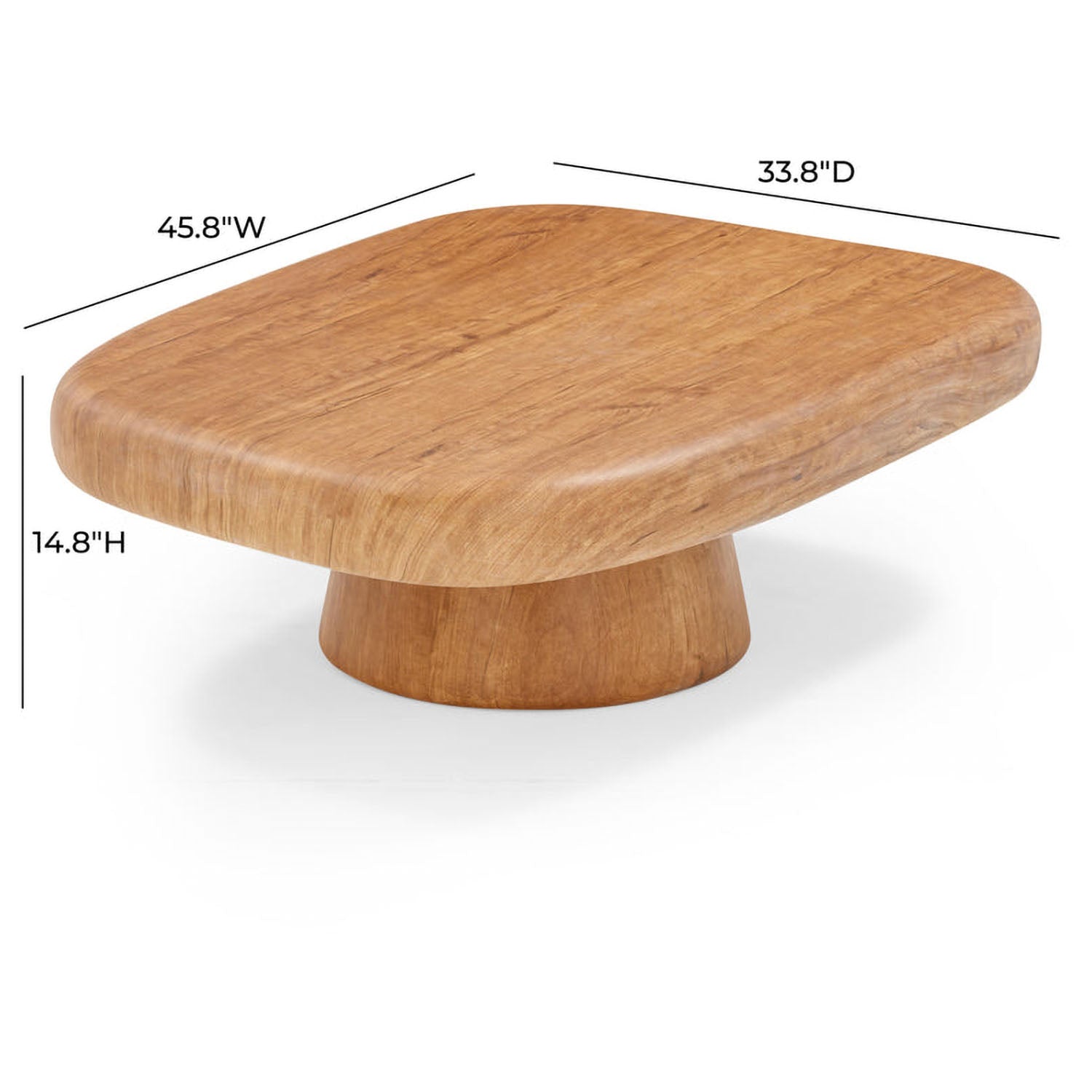 TOV Furniture Darial Sandstone Indoor/Outdoor Coffee Table