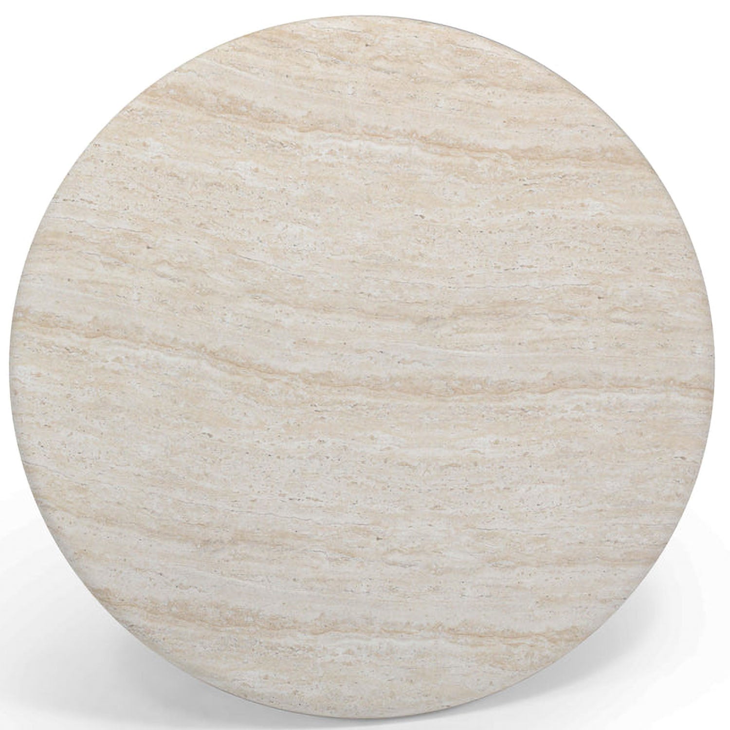 TOV Furniture Cynthia Travertine Concrete Indoor/Outdoor Coffee Table