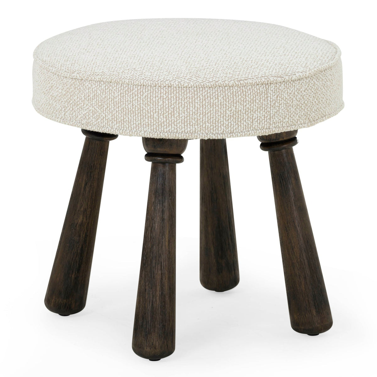 TOV Furniture Pookie Performance Boucle Accent Stool