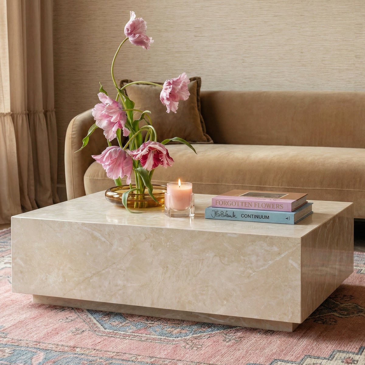 TOV Furniture Romy Rectangular Coffee Table