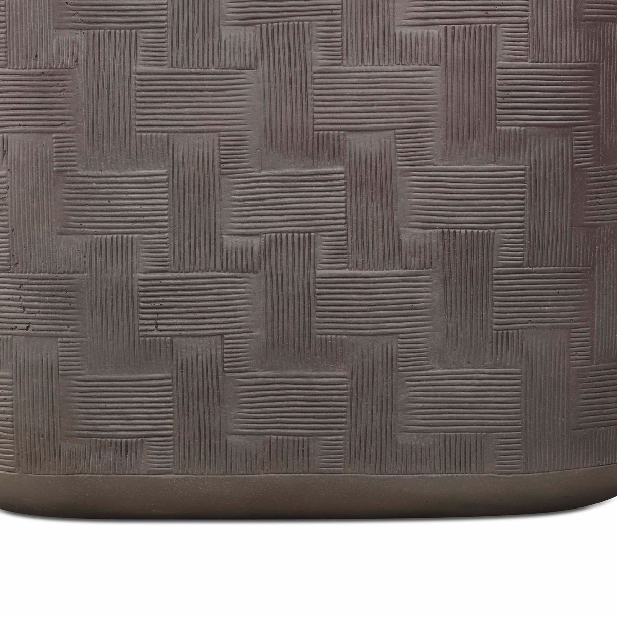 TOV Furniture Suraya Dark Umber Concrete Indoor/Outdoor Console Table