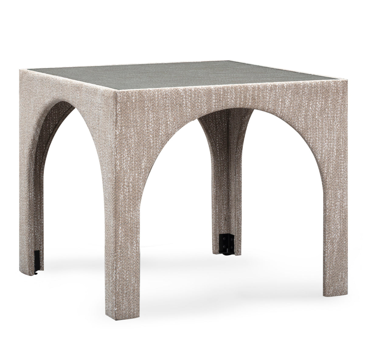 TOV Furniture Tomlin Beige Square Mahjong Table