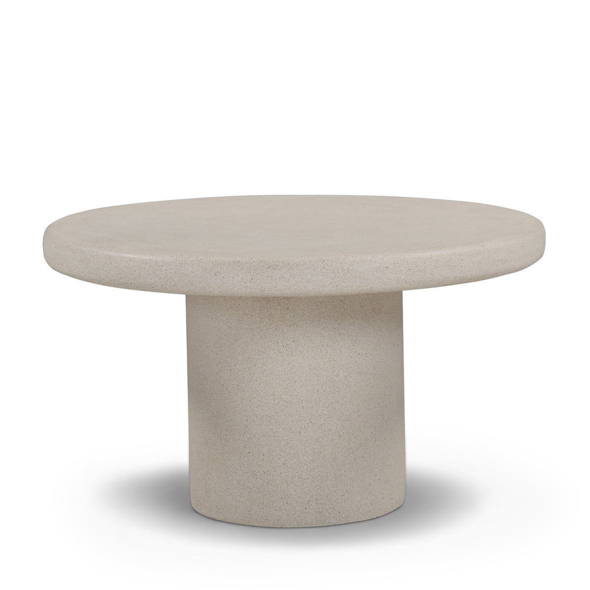 TOV Furniture Jade Cream Concrete Indoor/Outdoor Coffee Table