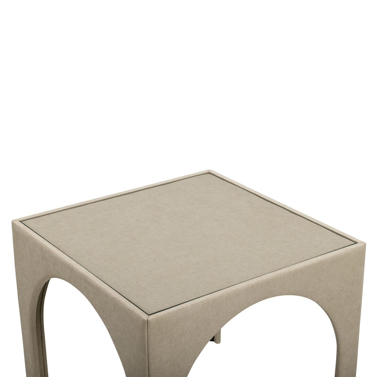 TOV Furniture Tomlin Tan Square Mahjong Table
