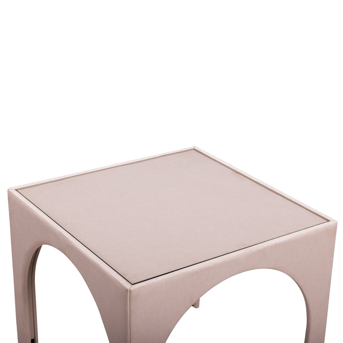 TOV Furniture Tomlin Light Pink Square Mahjong Table