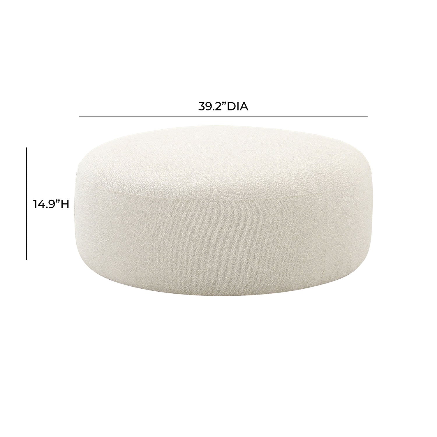 TOV Furniture Broohah Ottoman
