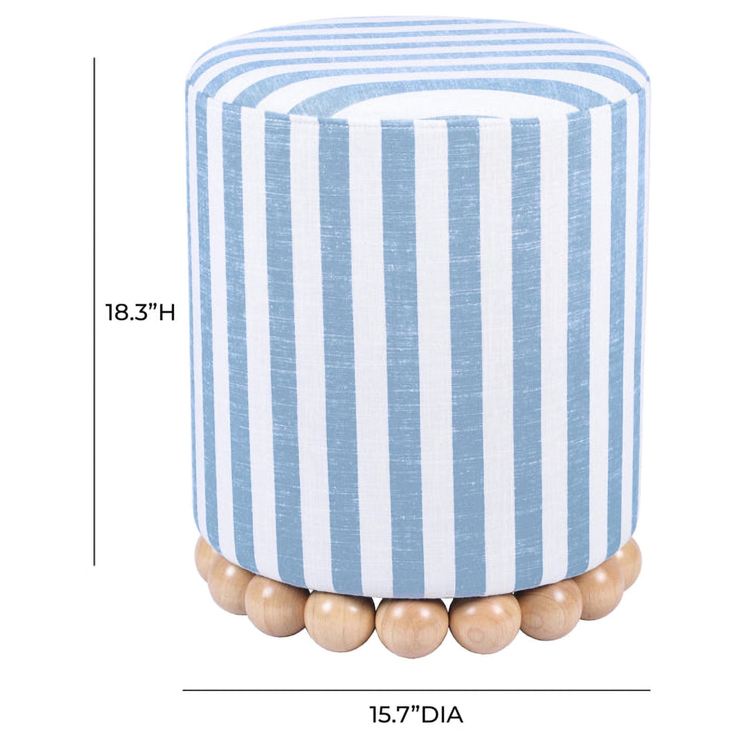 TOV Furniture Dex Ottoman