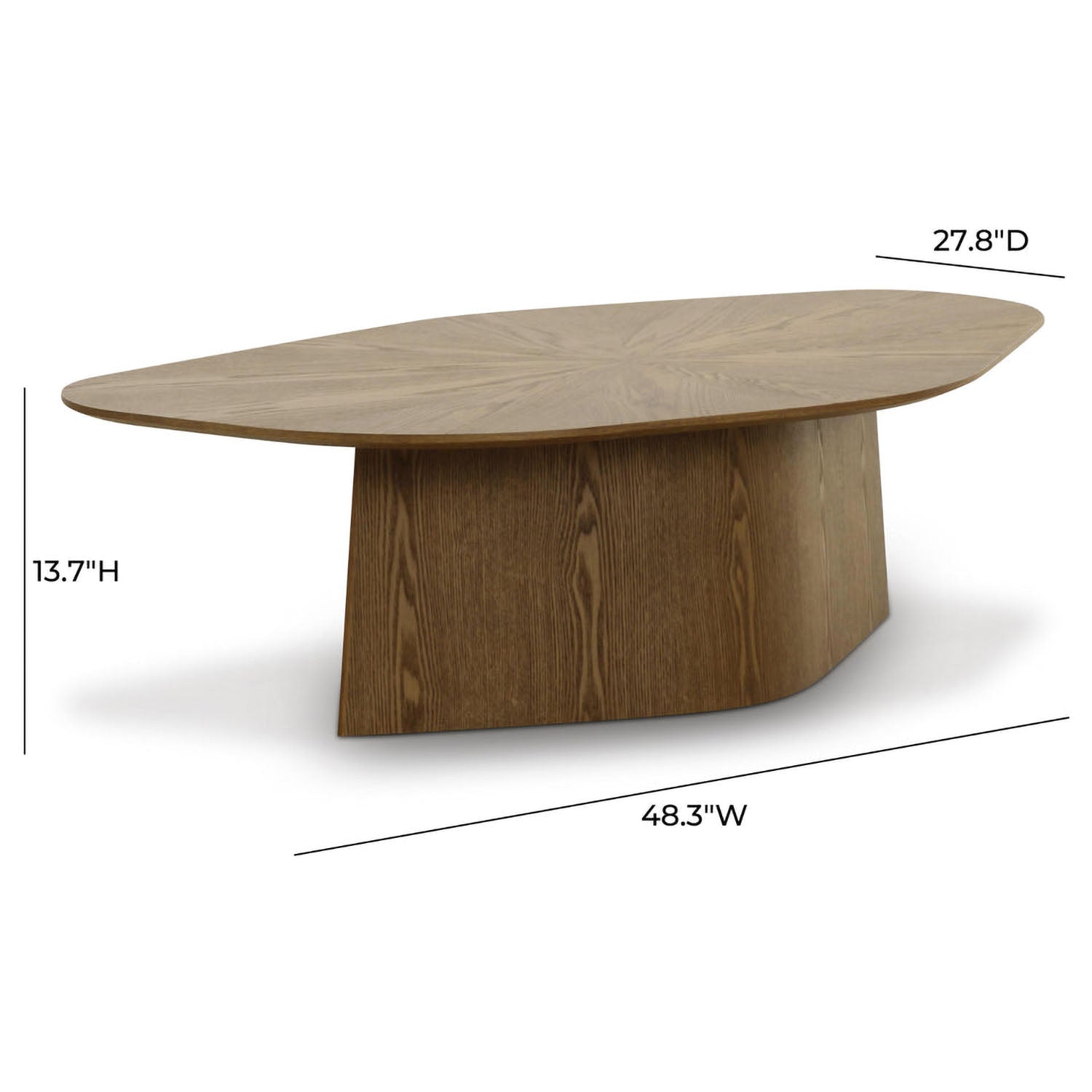 TOV Furniture Roche Black Ash Nesting Coffee Table Set