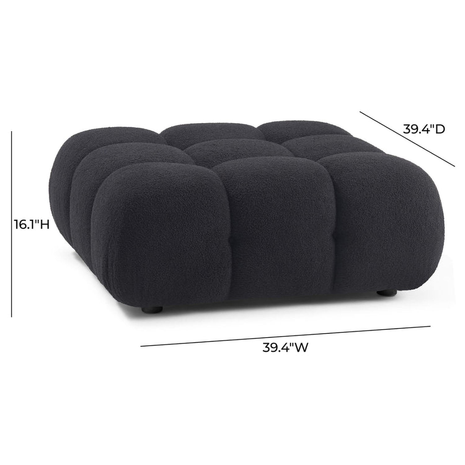 TOV Furniture Calliope Modular Ottoman