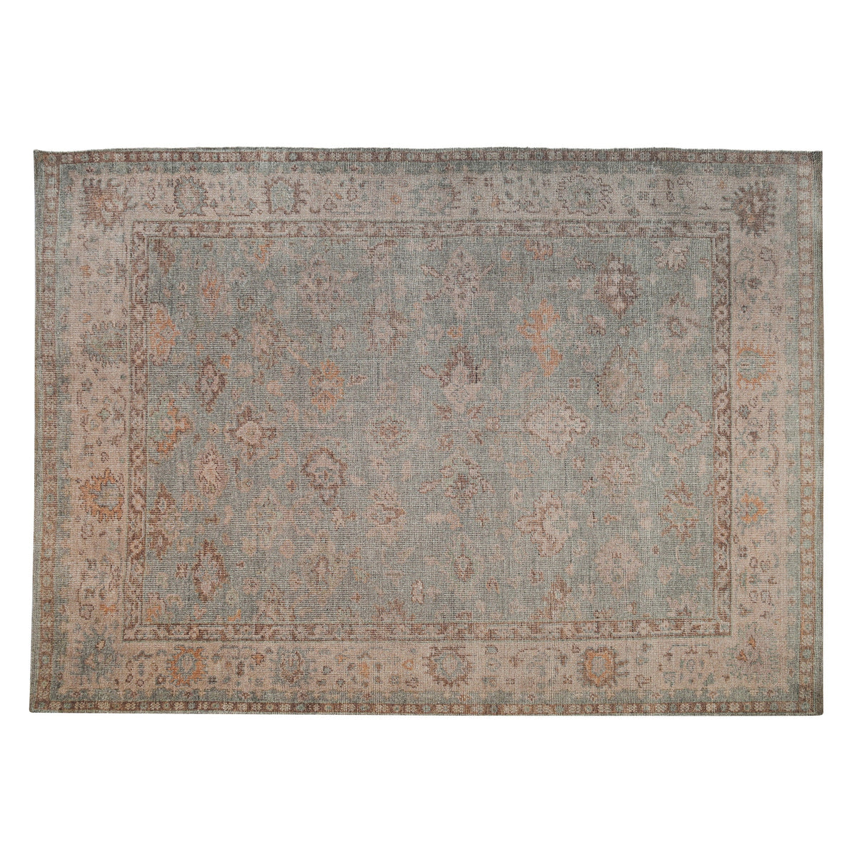 TOV Furniture Roni Area Rug in multicolor printed polyester, primary product view