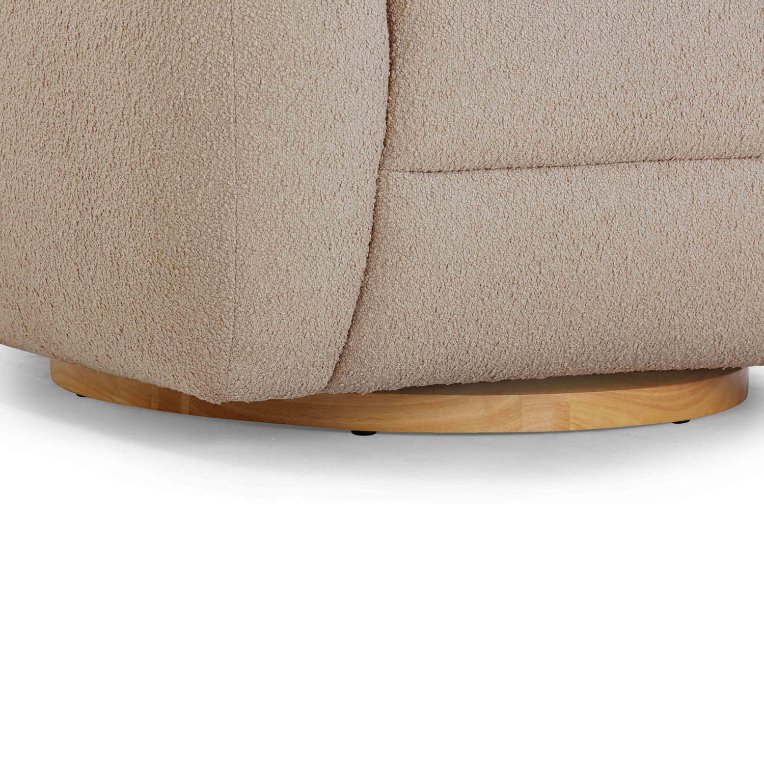 TOV Furniture Judy Boucle Swivel Chair