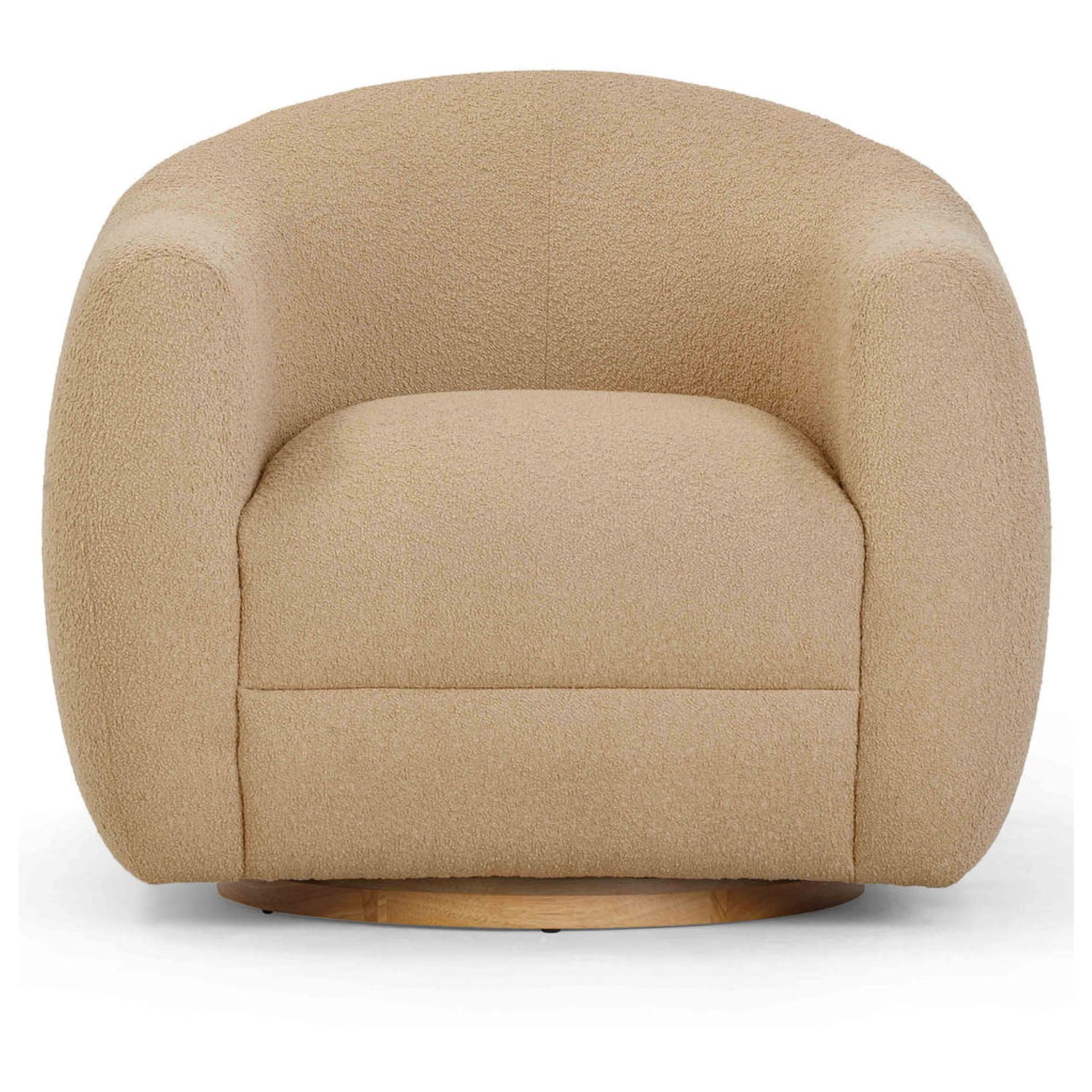 TOV Furniture Judy Boucle Swivel Chair