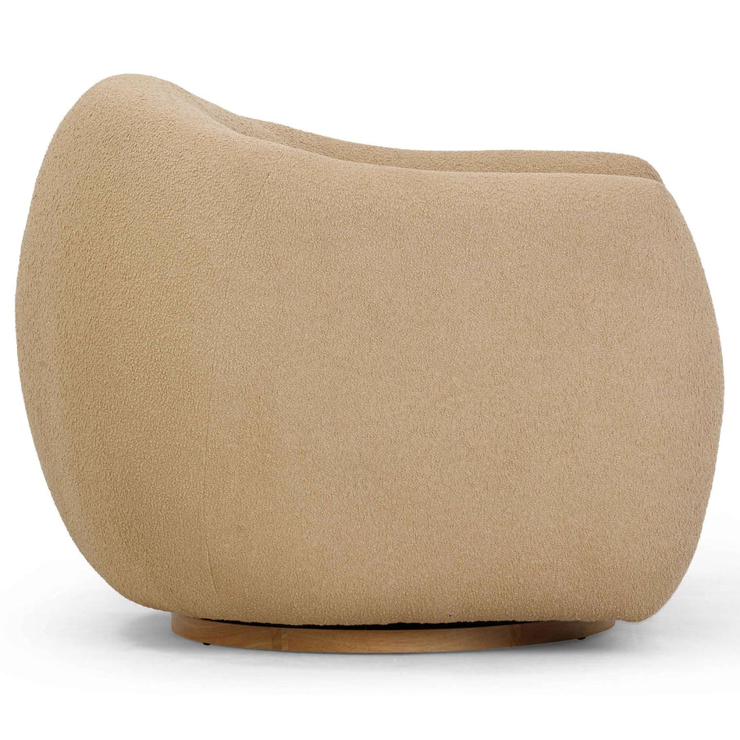 TOV Furniture Judy Boucle Swivel Chair