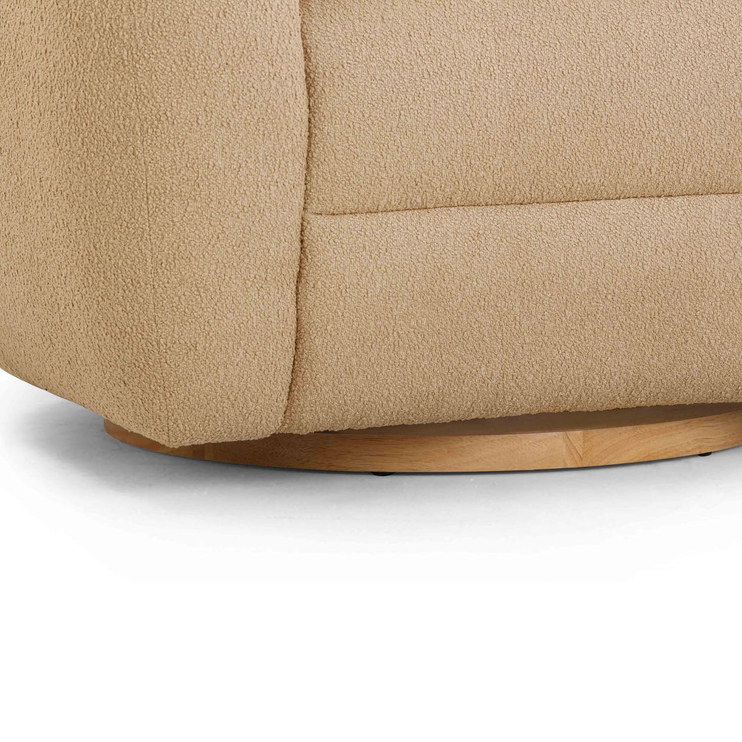 TOV Furniture Judy Boucle Swivel Chair