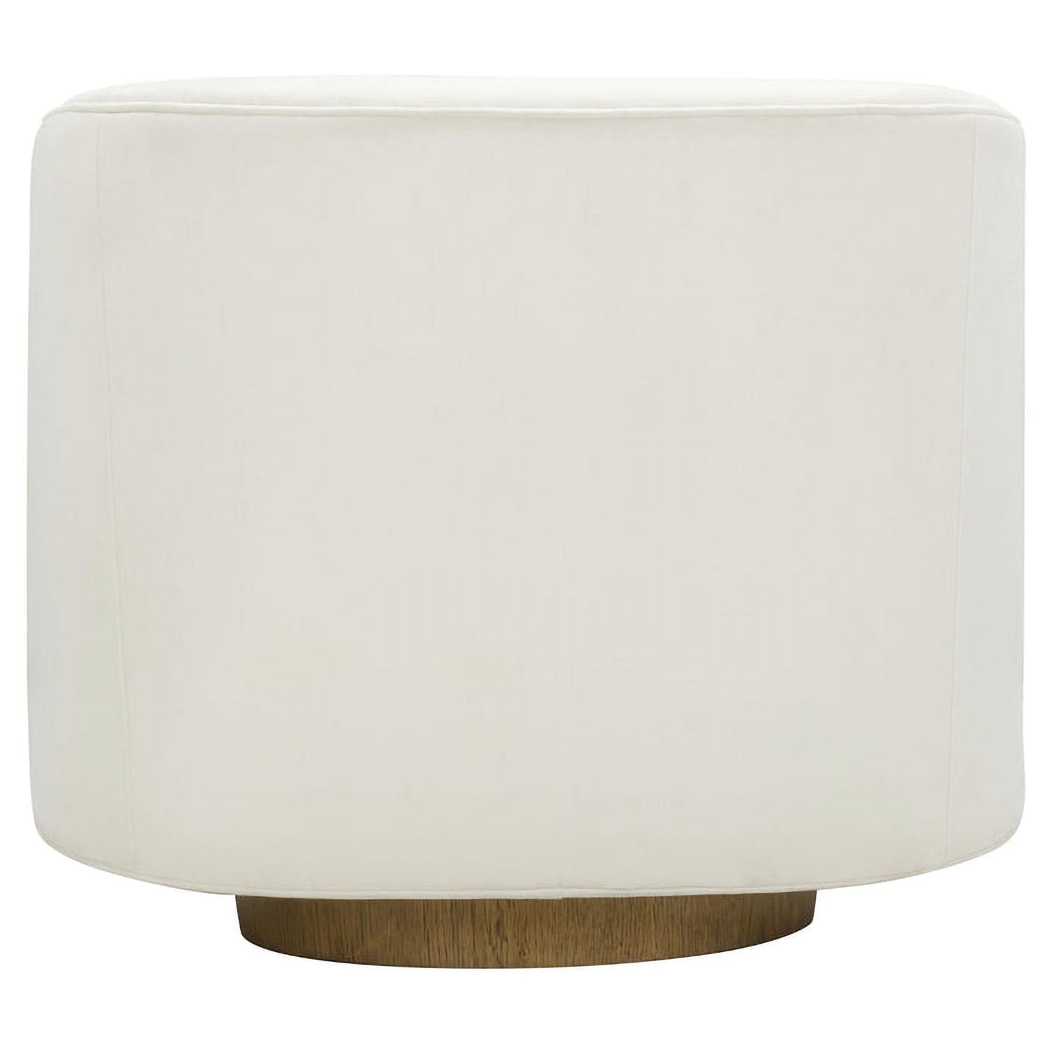 TOV Furniture Presley Cream Velvet Swivel Accent Chair