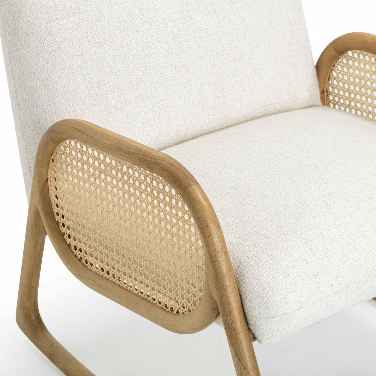 TOV Furniture Bonney Cream Performance Rocking Chair