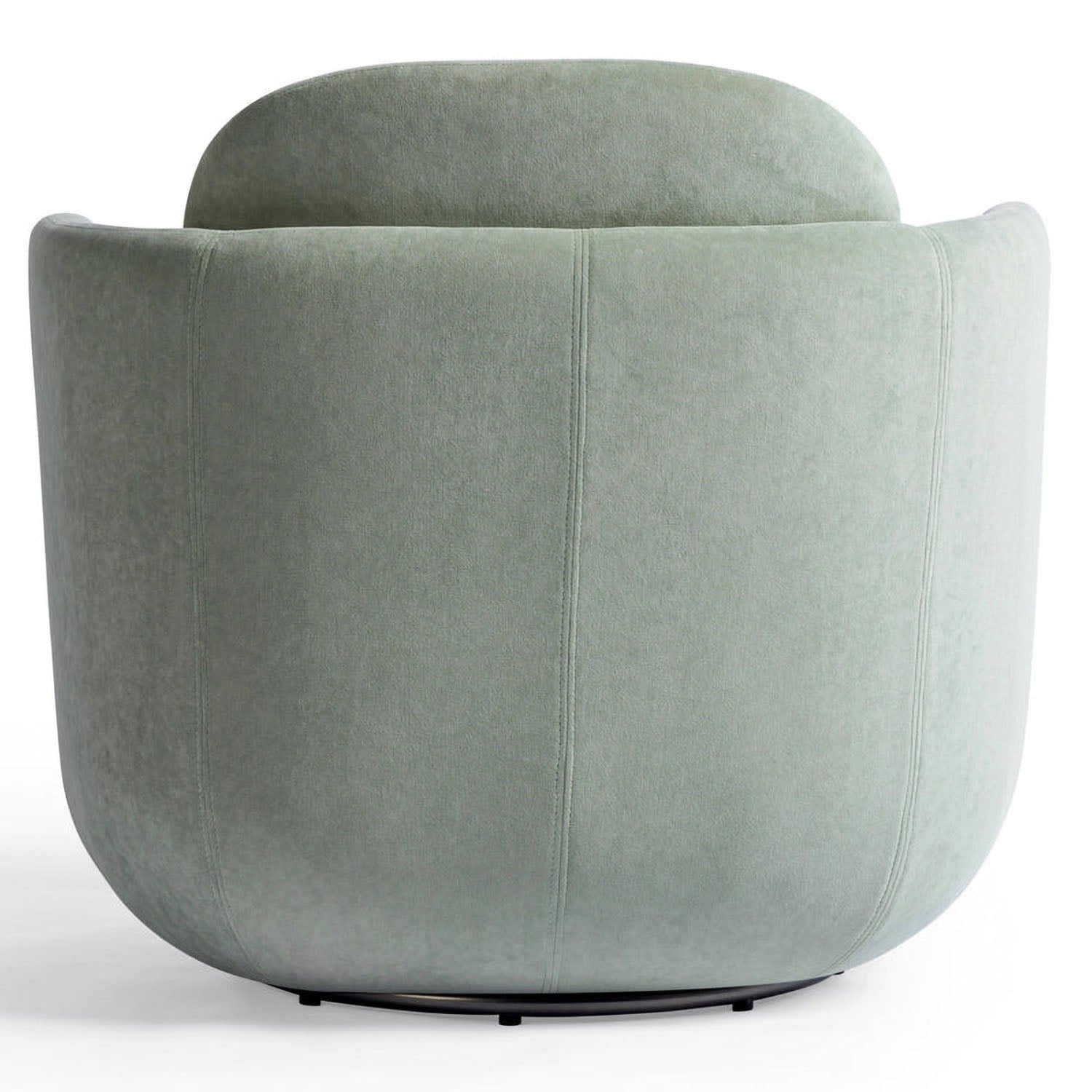 TOV Furniture Wolfie Velvet Swivel Chair