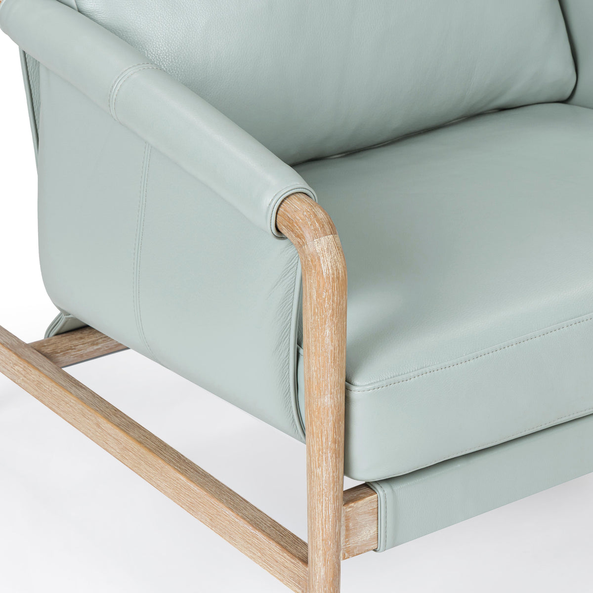 TOV Furniture Chakka Genuine Leather Accent Chair