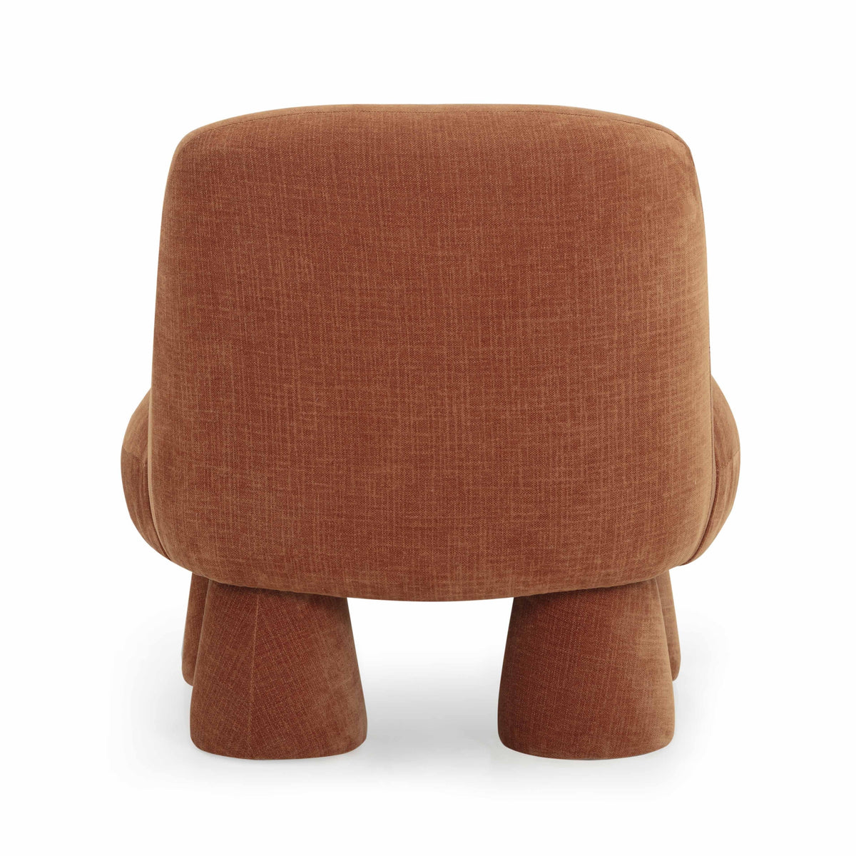 TOV Furniture Stomp Rust Upcycled Performance Chenille Accent Chair