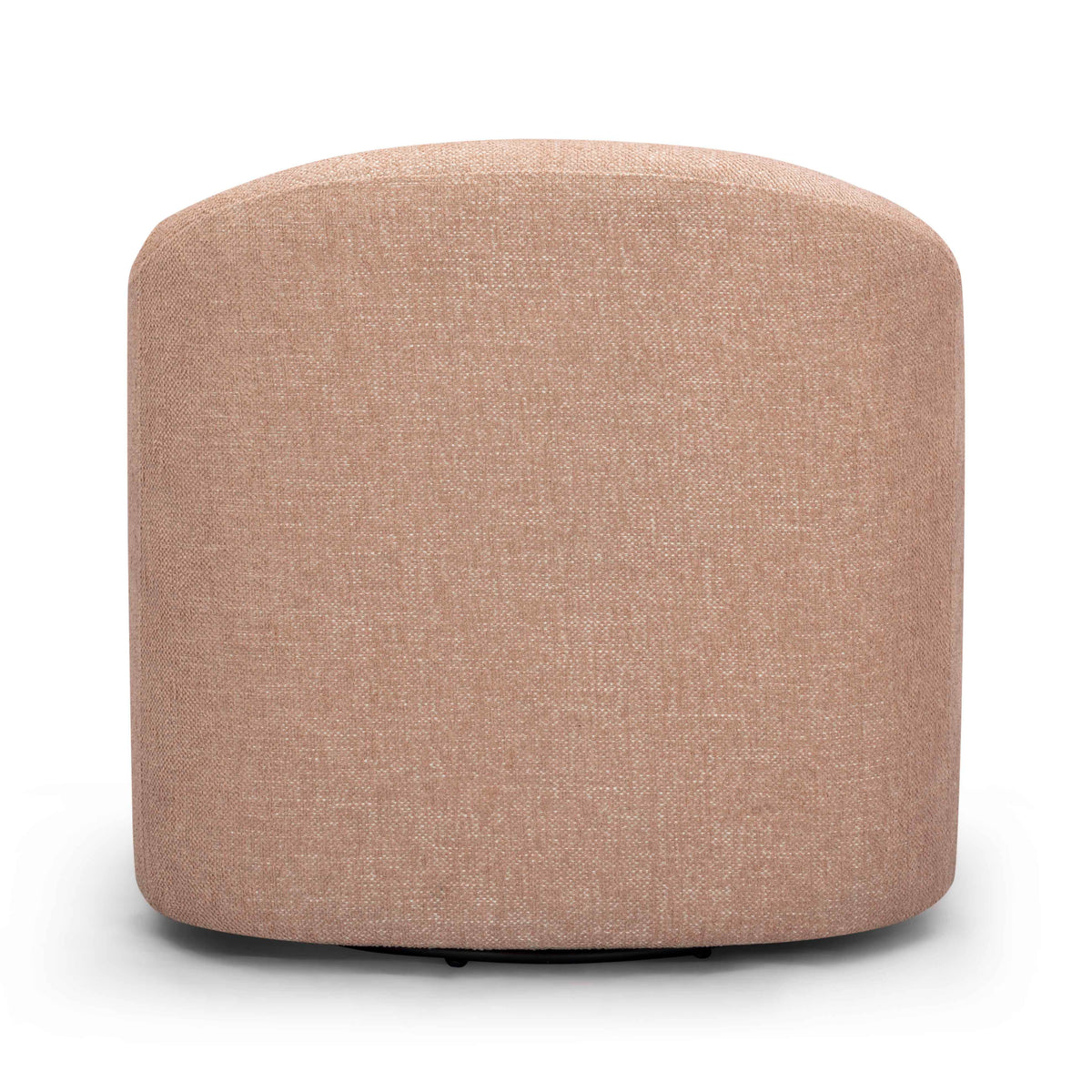 TOV Furniture Thao Blush Basketweave Swivel Chair
