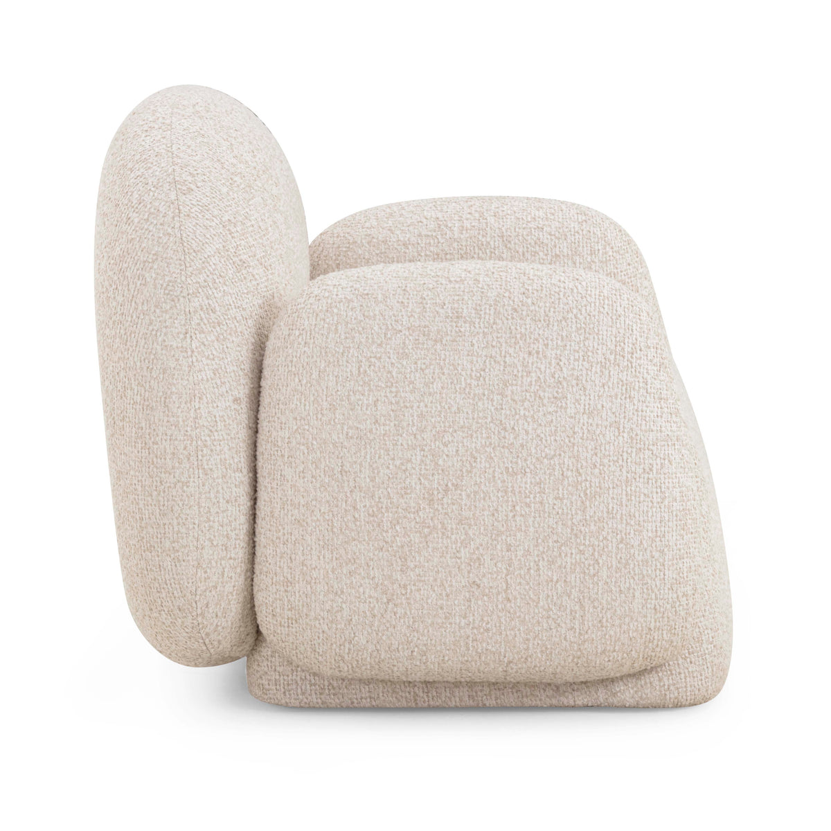 TOV Furniture Marius Cream Boucle Accent Chair