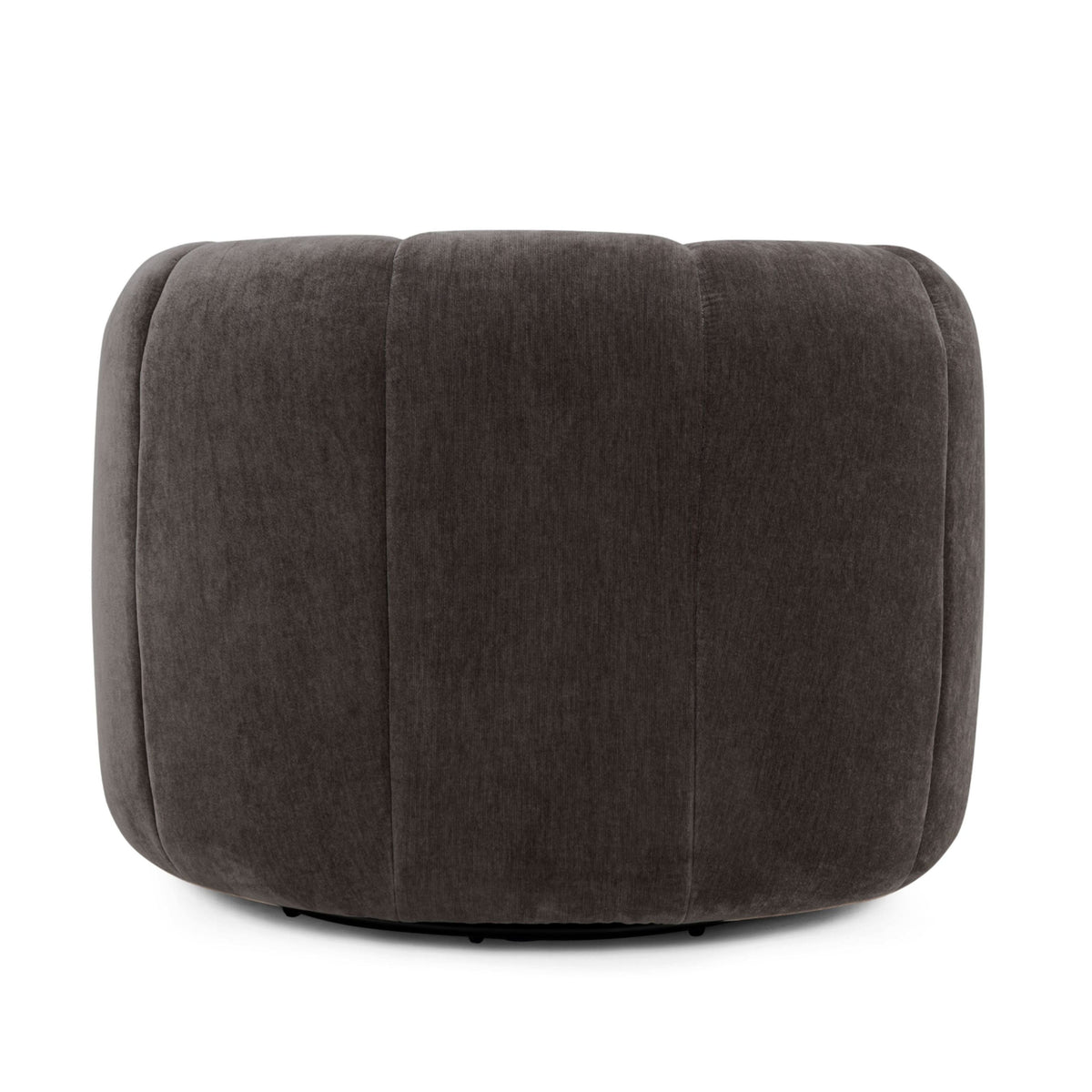 TOV Furniture Jasmine Storm Upcycled Basketweave Swivel Chair