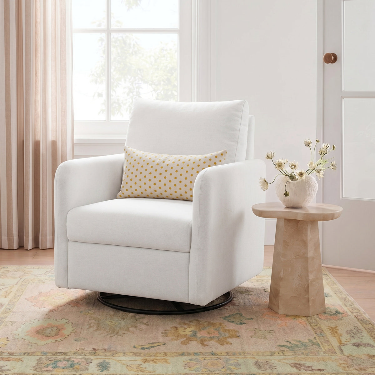 TOV Furniture Nancy Gray Nursing Chair