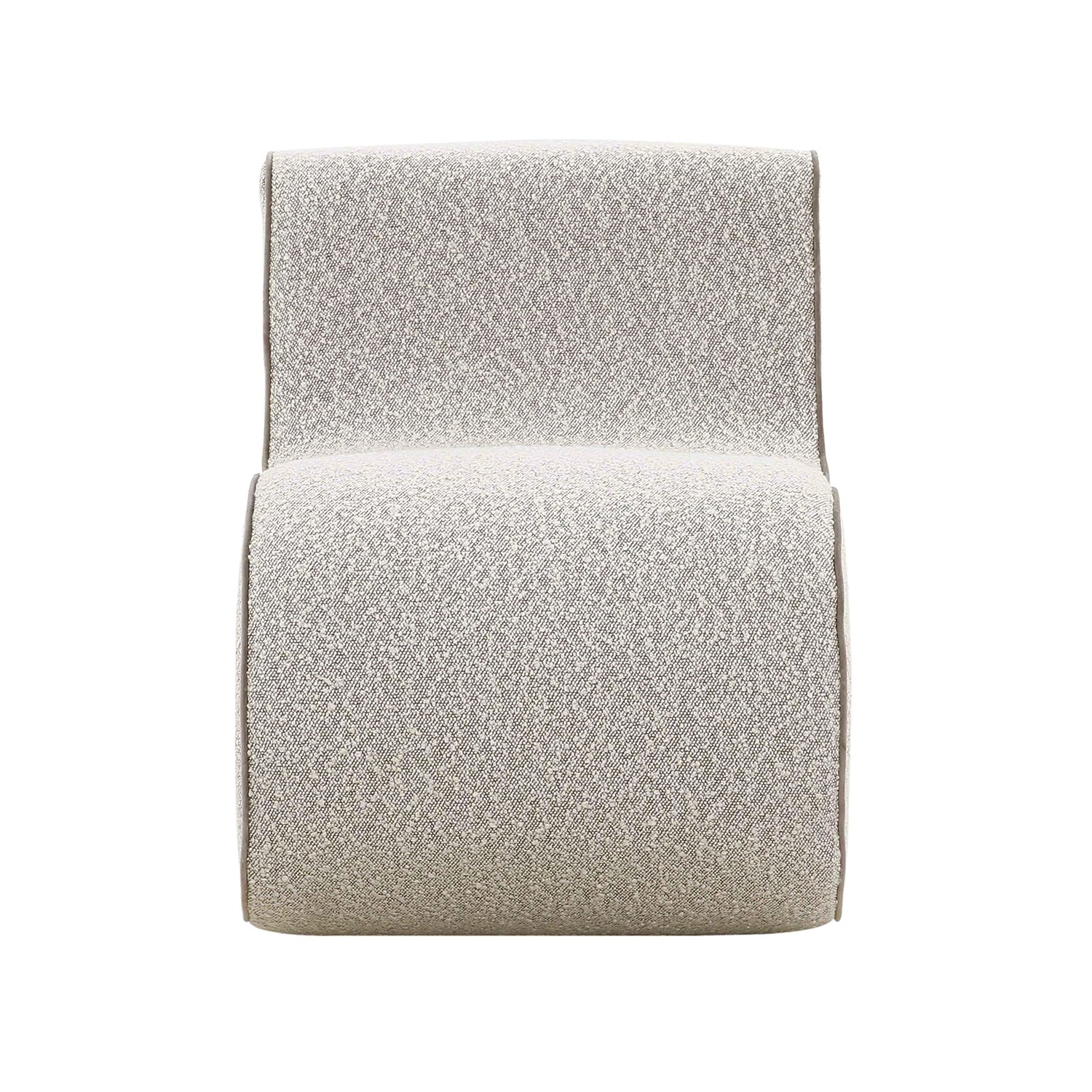 TOV Furniture Senna Speckled Gray Boucle Accent Chair