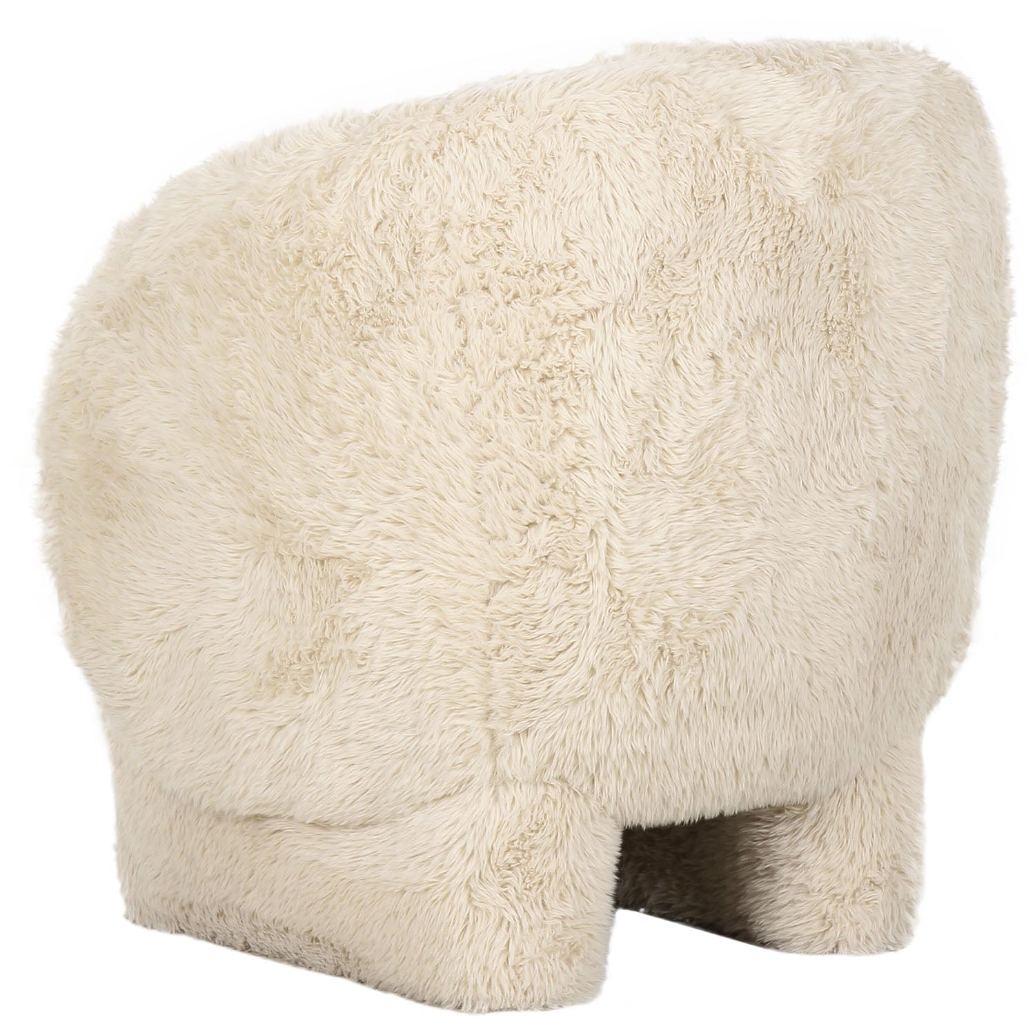 TOV Furniture Kiki Vegan Shearling Accent Chair