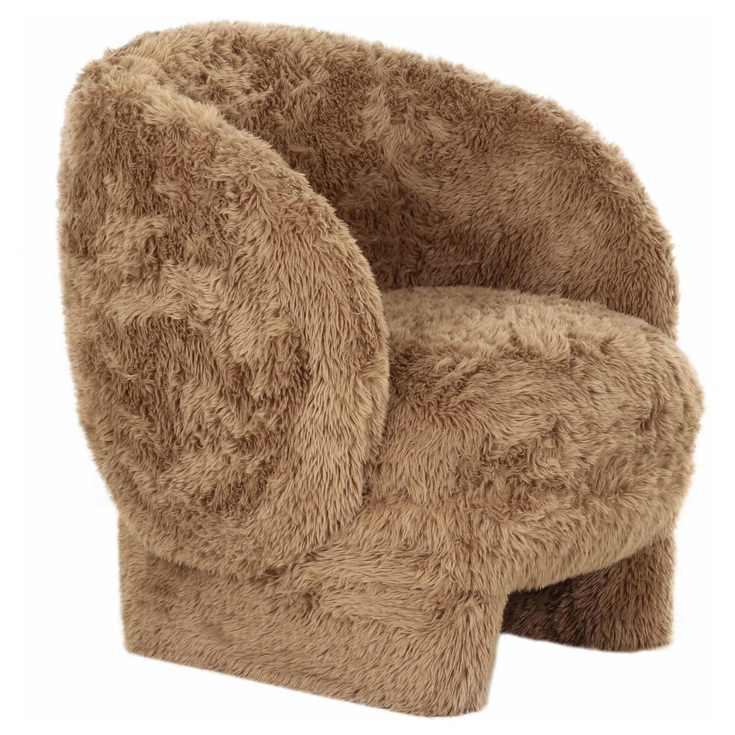 TOV Furniture Kiki Vegan Shearling Accent Chair