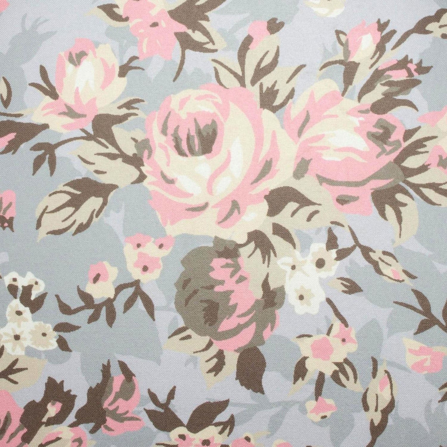 TOV Furniture Pamela Spring Floral Print Tasseled Lounge Chair