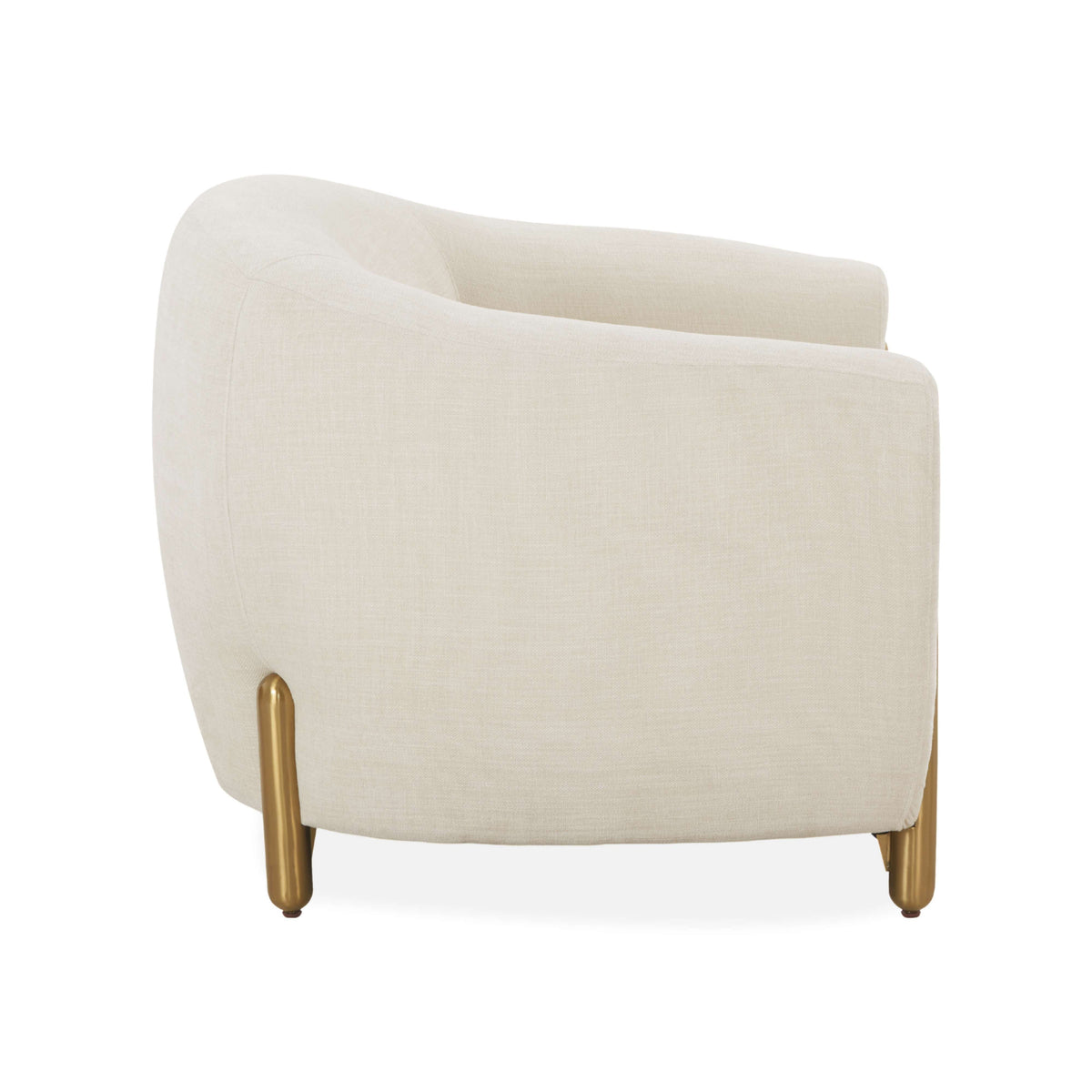 TOV Furniture x Inspire Me! Lina Cream Accent Chair