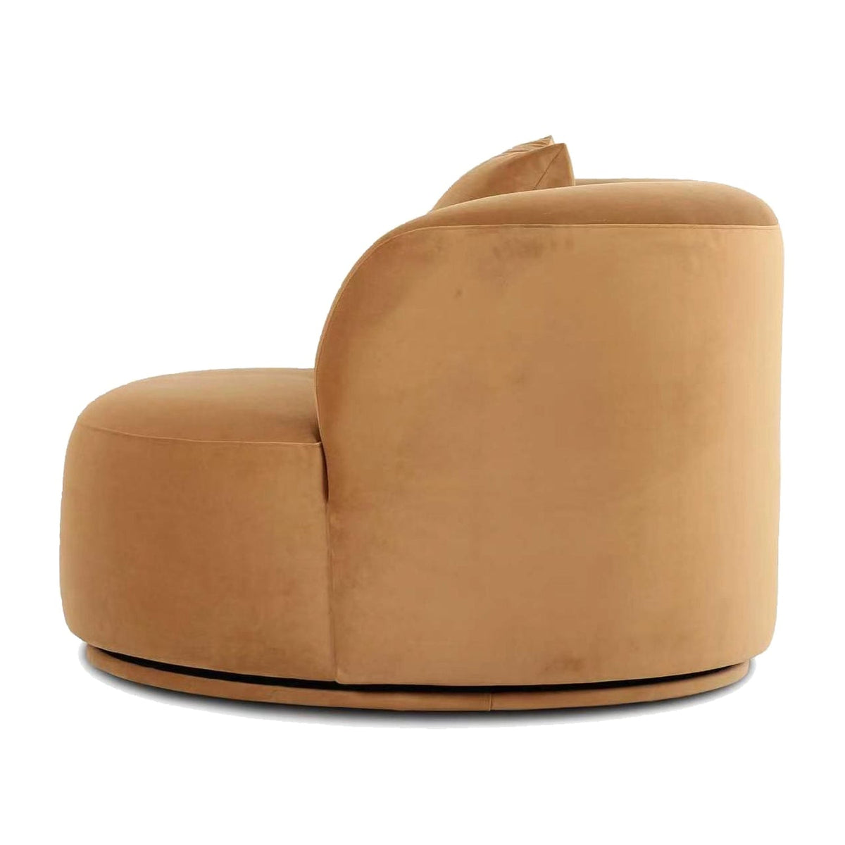 TOV Furniture Fickle Camel Swivel Accent Chair
