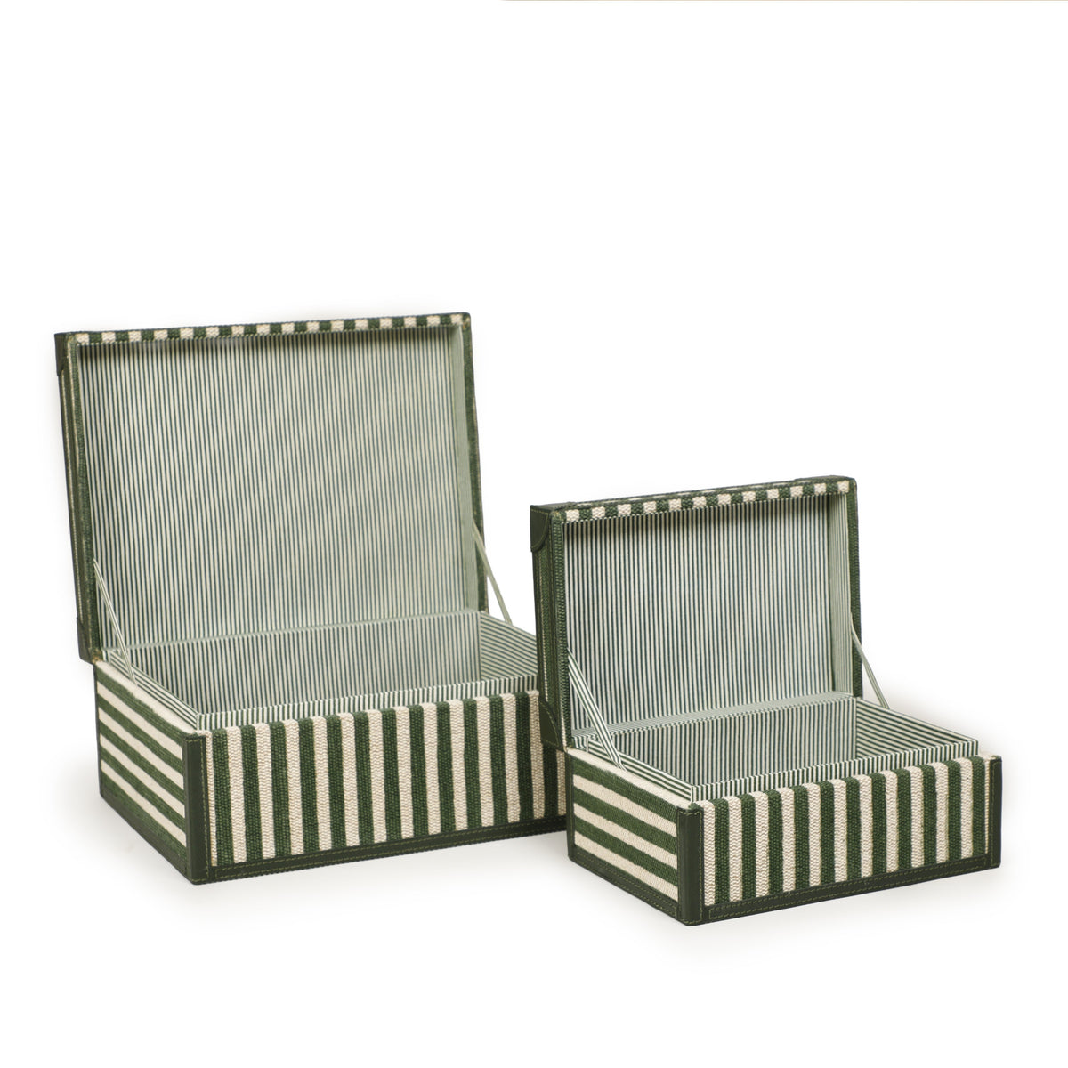 TOV Furniture Kora Cotton Jute Keepsake Box Set of 2