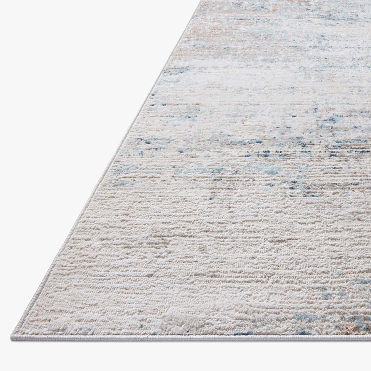 Loloi Townes Ivory/Sky Power Loomed Rug