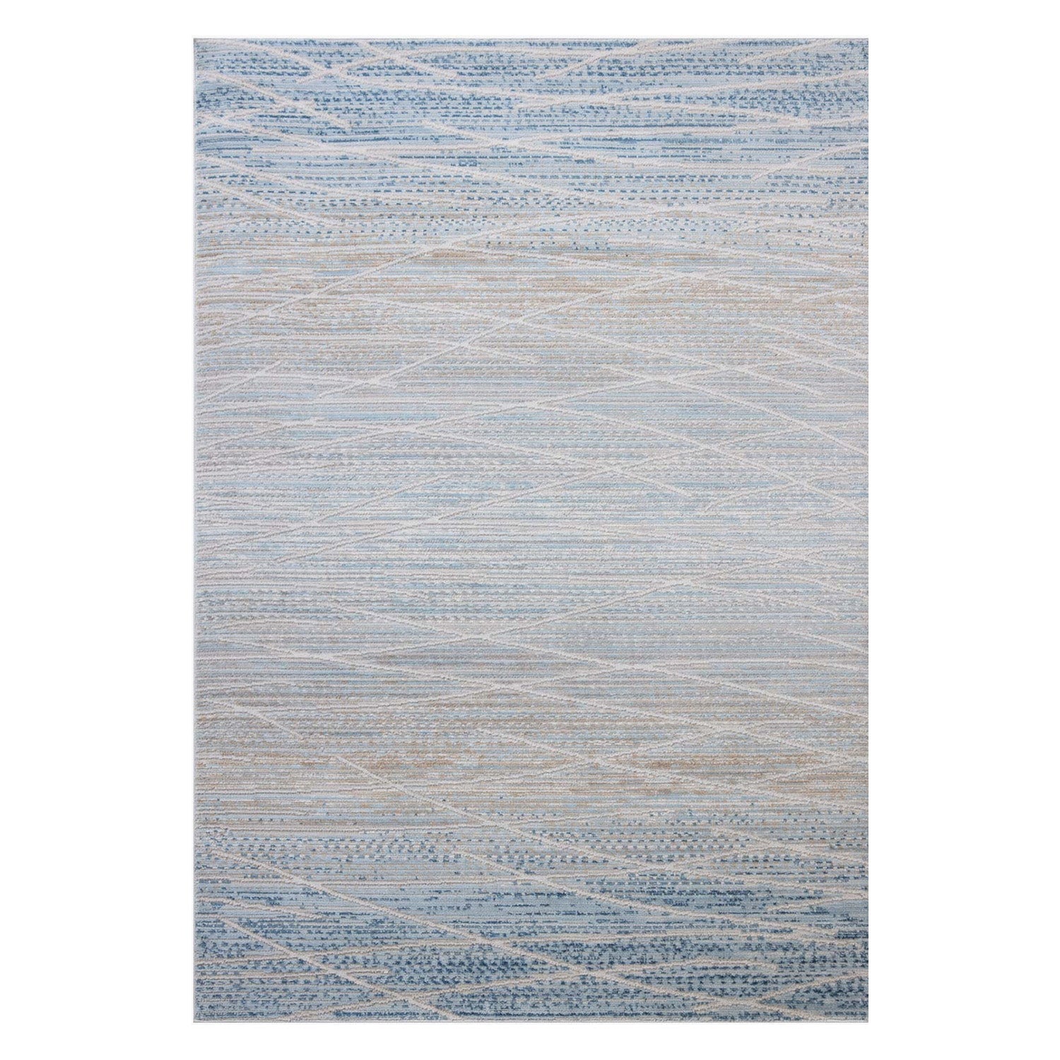 Loloi Townes Natural/Sky Power Loomed Rug