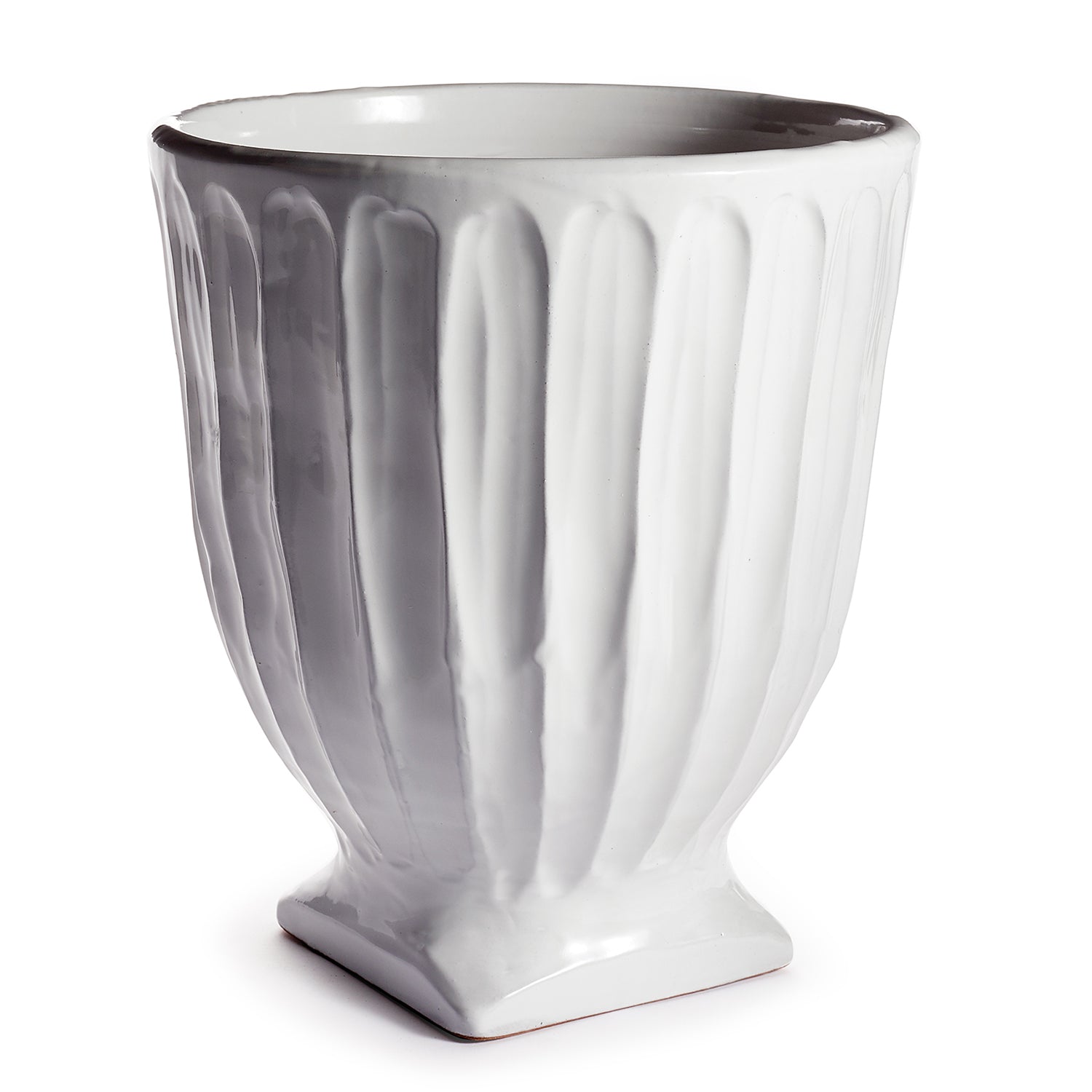 Column 13in Footed Urn