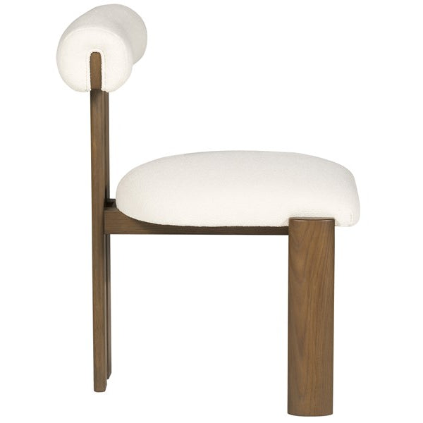 Vanguard Furniture Wright Jackpot Chalk Fabric/Saddle Dining