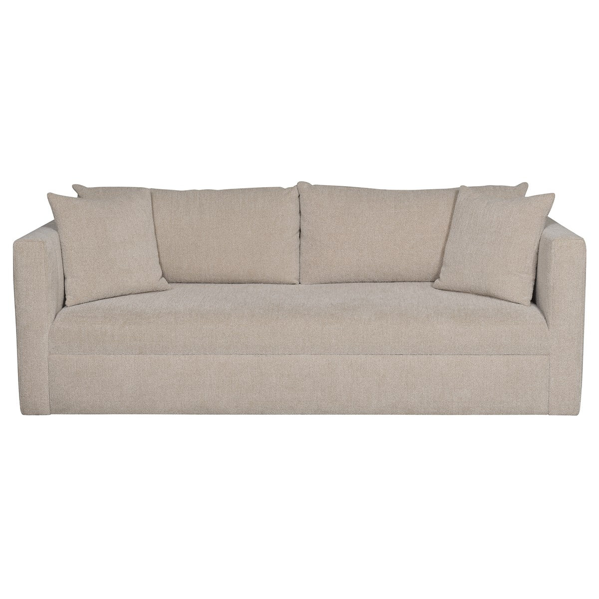 Vanguard Furniture Addley Topper Oatmeal Fabric Pull Out Sleeper