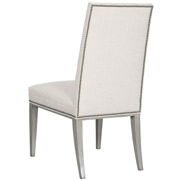 Vanguard Furniture Hanover Nate Alabaster with Dove Gray Performance Dining