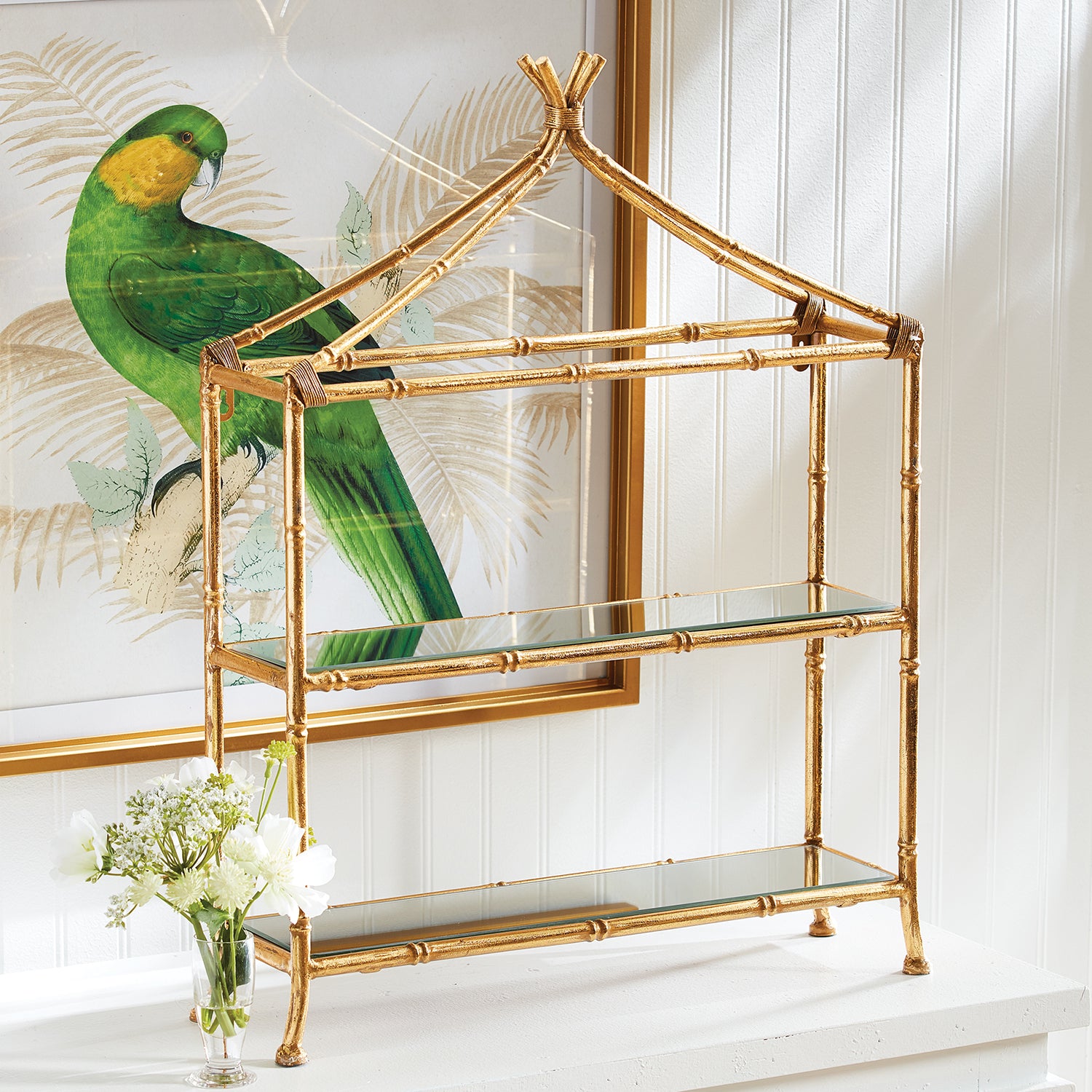 Daphne 2-Tier Curio Shelf