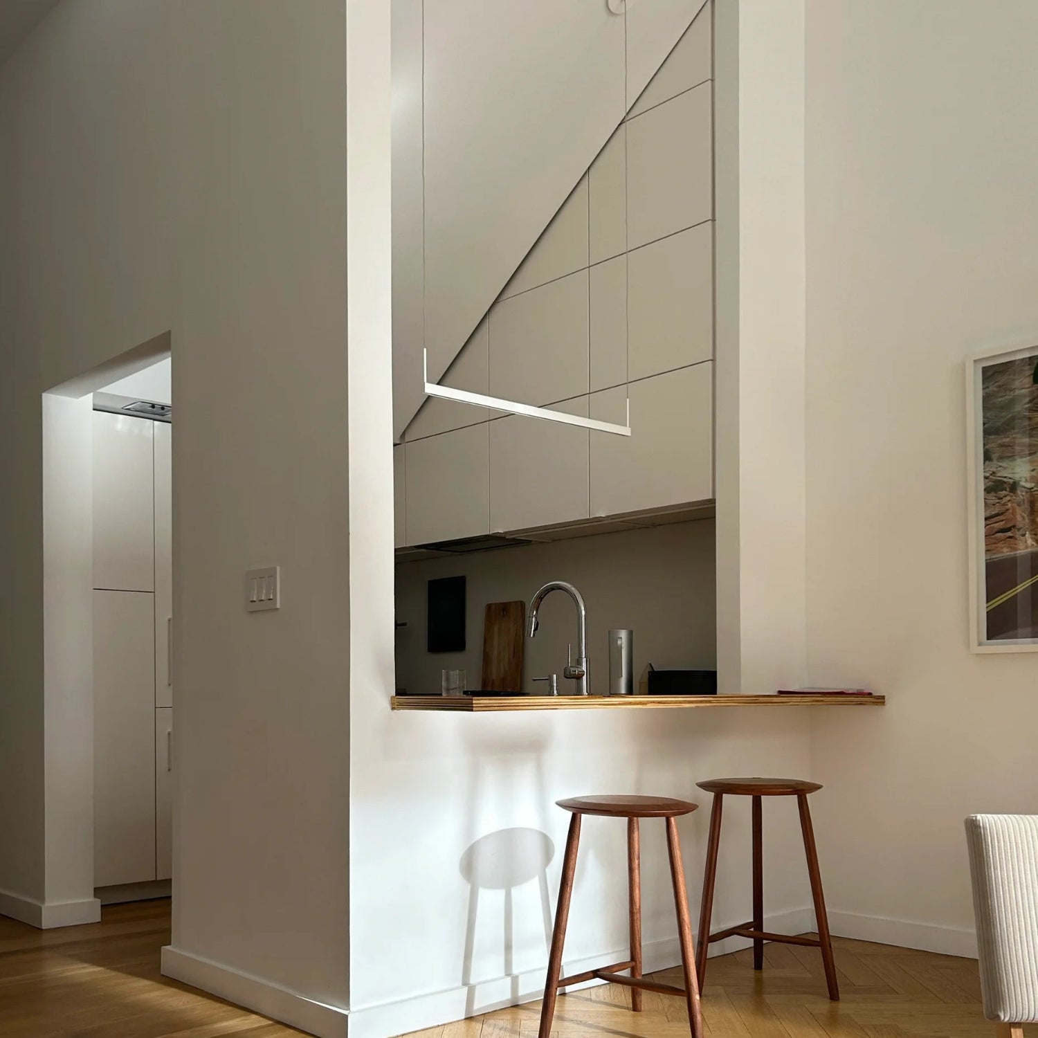 Sonneman Thin-Line Satin White 2816.03-4 Pendant