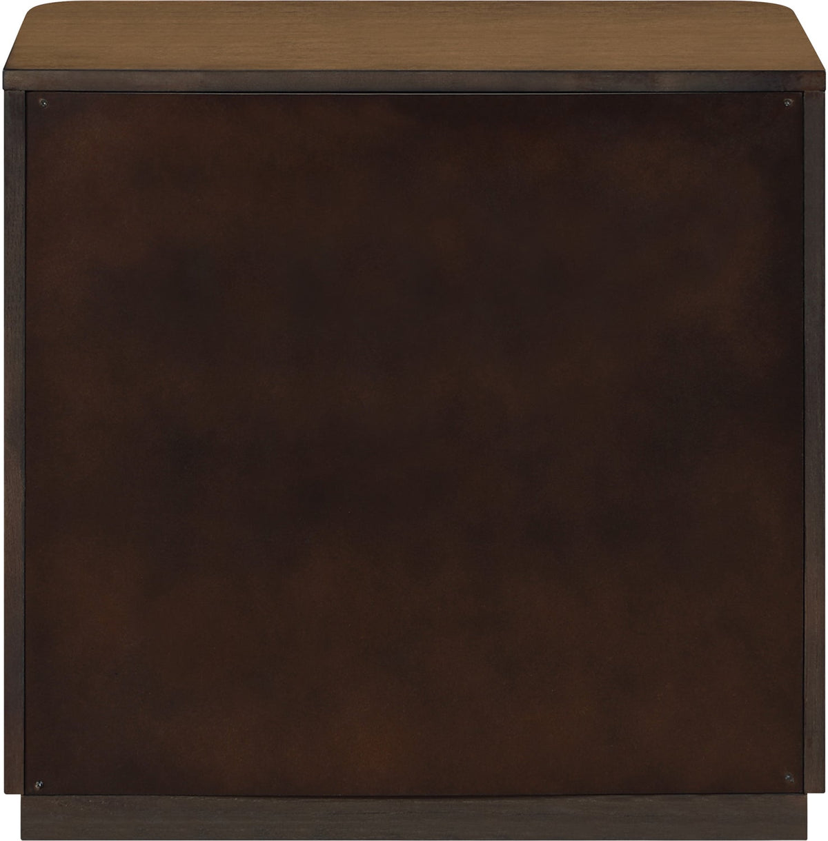 Tiberio 26in Brown Oak Veneer And Solid Wood Nightstand Set of 2