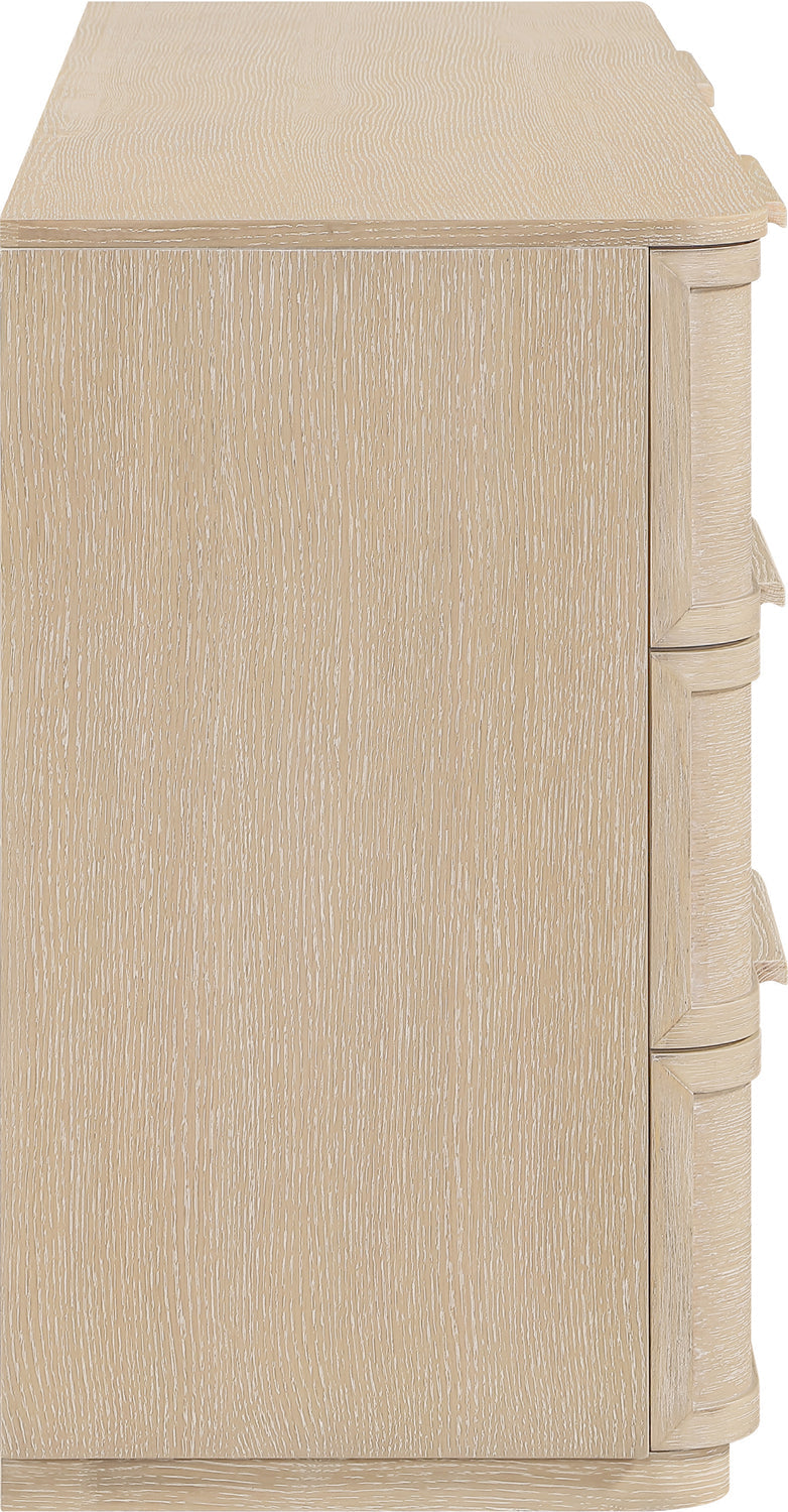 Tiberio Natural Oak Veneer And Solid Wood Dresser