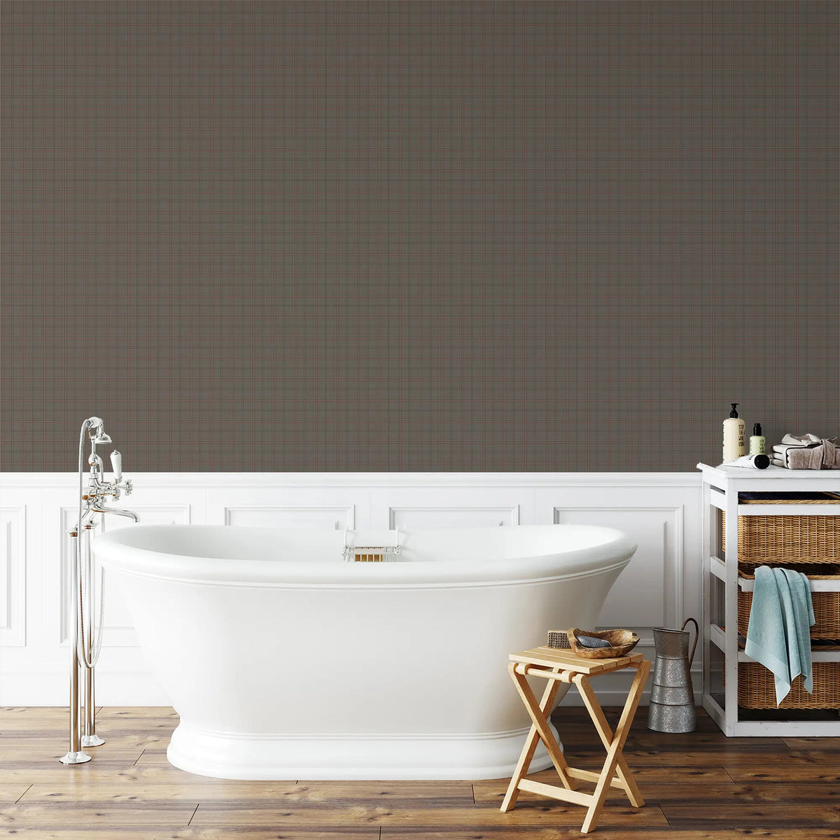 Mitchell Black Tideway Small Wallpaper